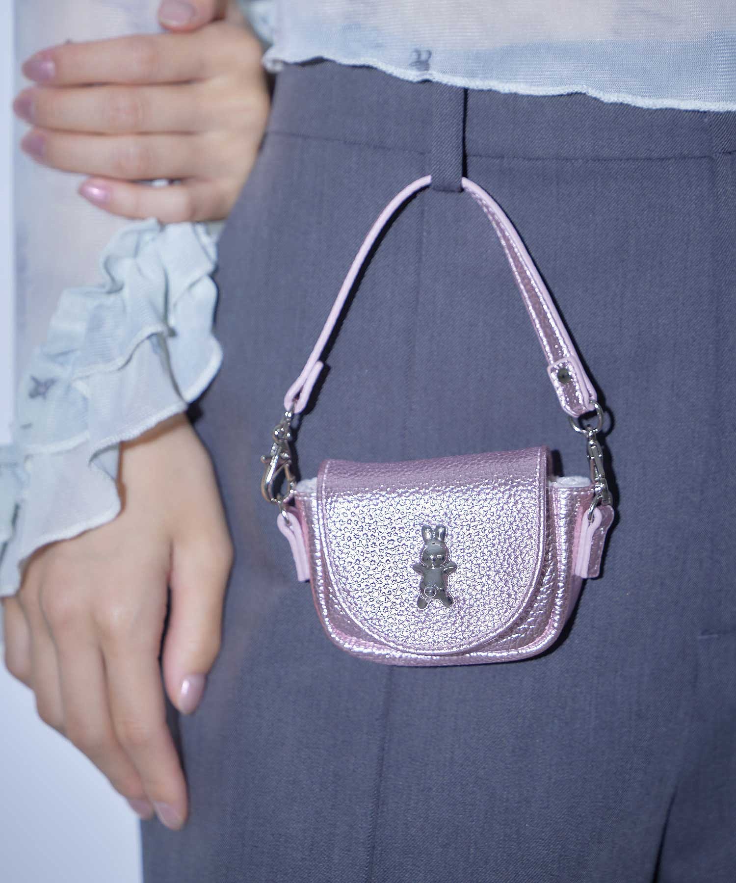 MILKFED. × LANIE USAGI MINI POUCH - Image 19