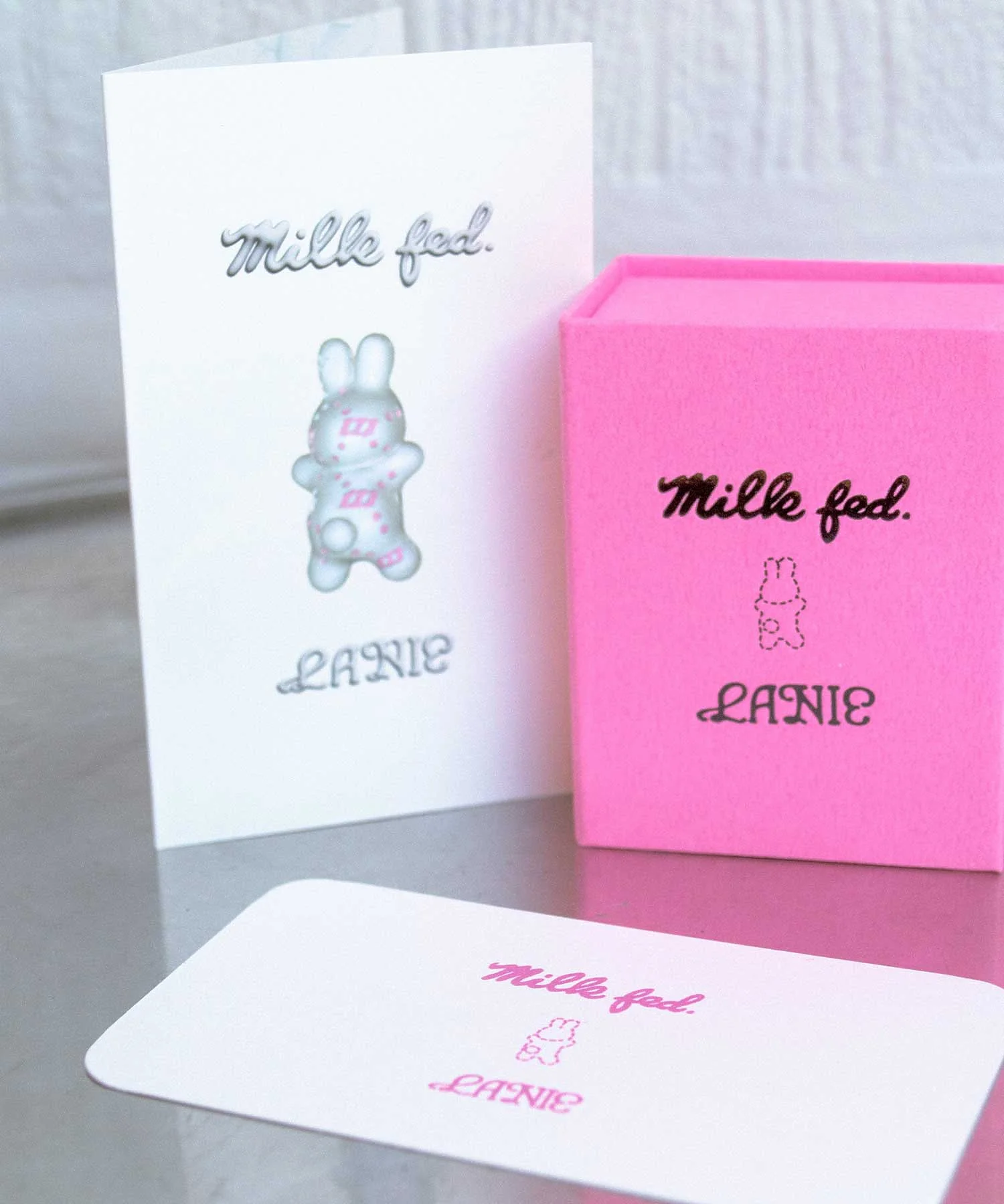 MILKFED. × LANIE MELTY HEART CHAIN RING - Image 8