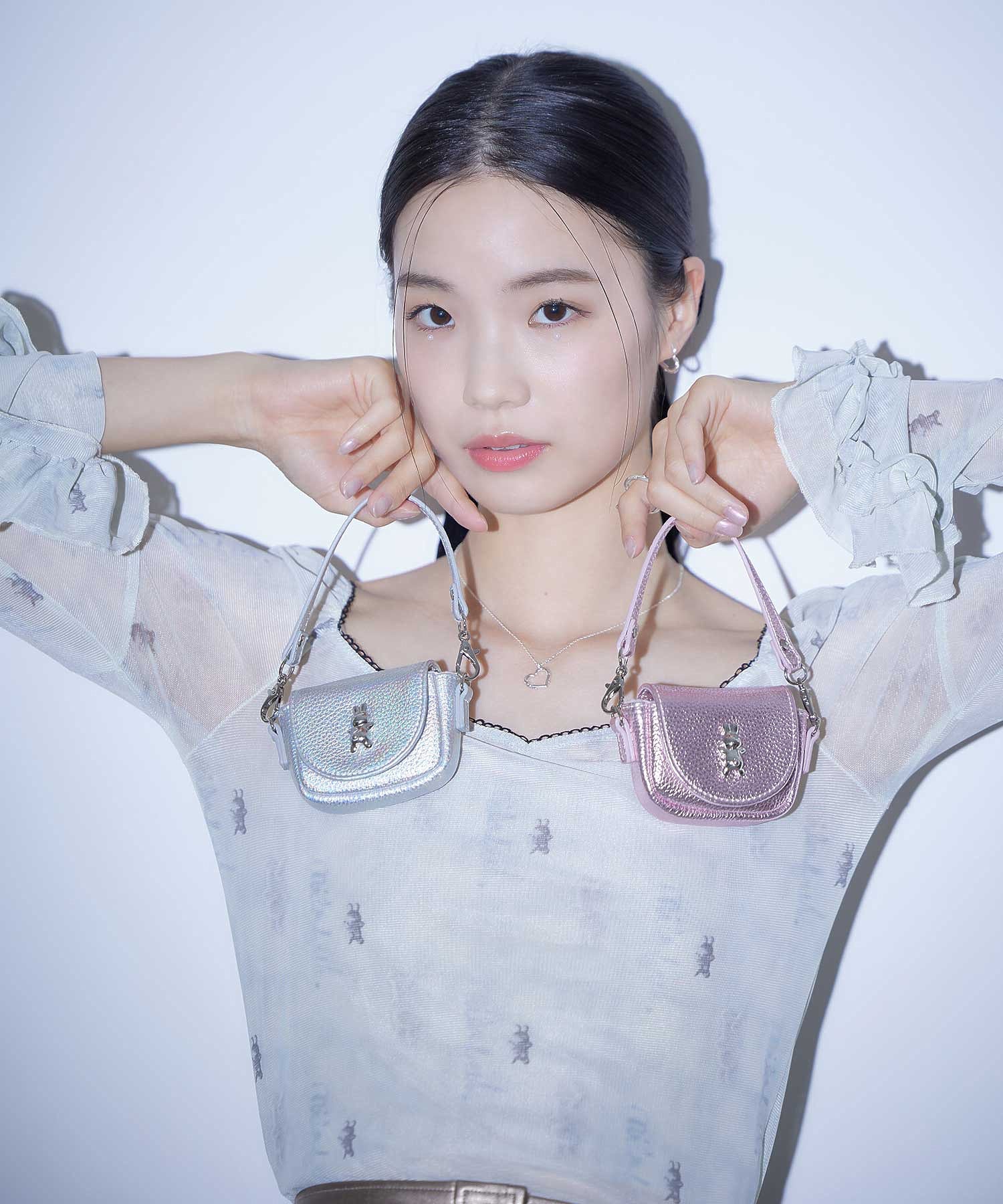 MILKFED. × LANIE MELTY HEART CHAIN NECKLACE - Image 10