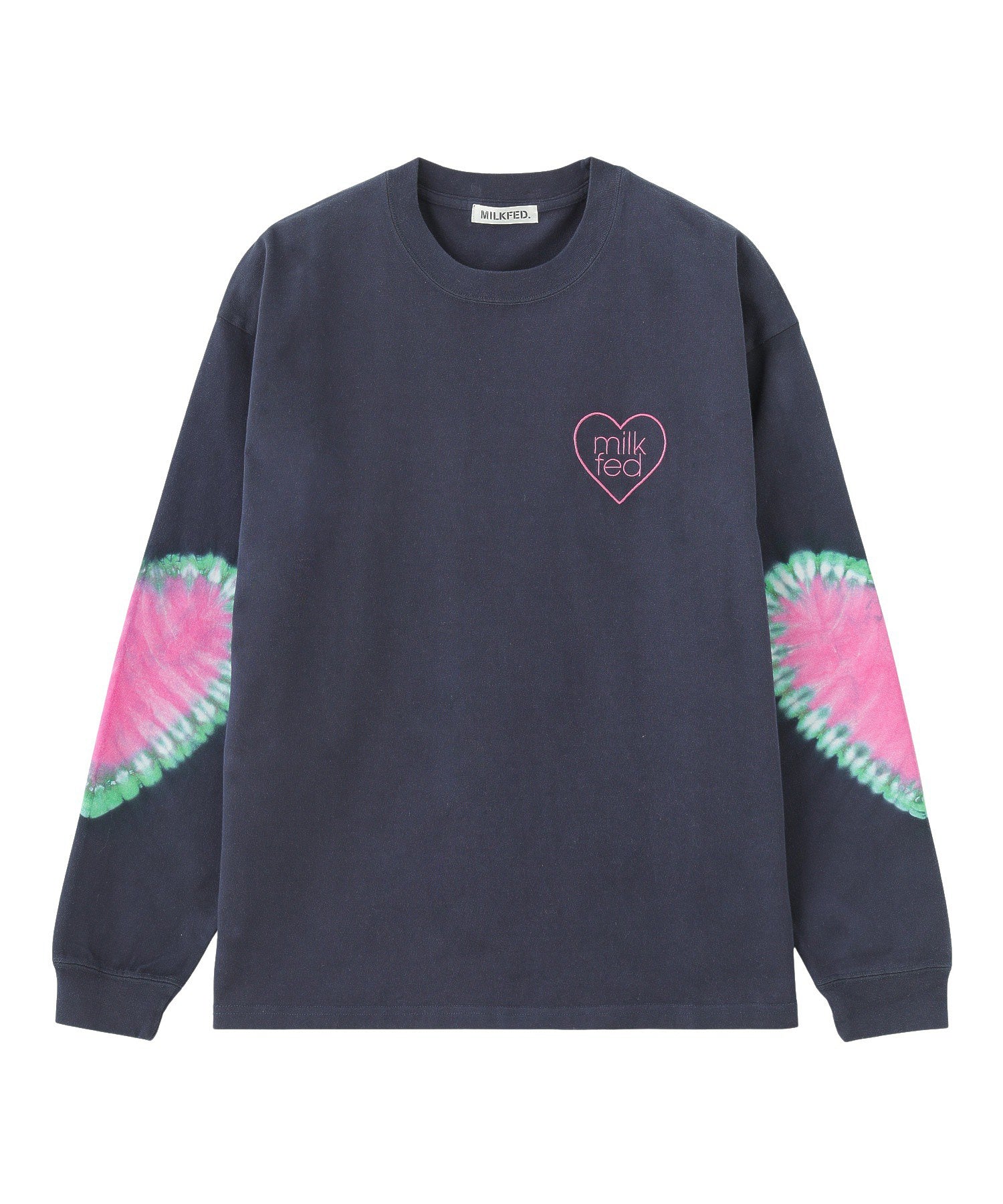 TIE DYED HEARTS L/S TEE - Image 2