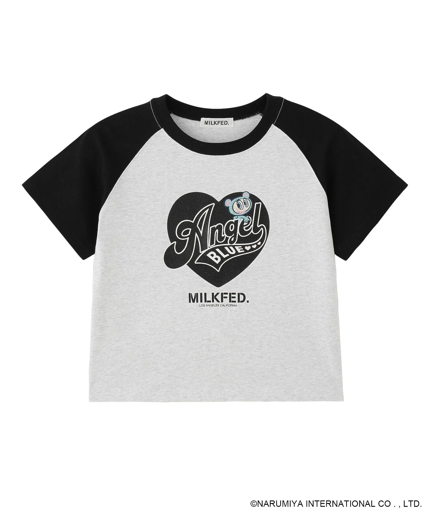 MILKFED. × ANGEL BLUE COMPACT B/B TEE - Image 28
