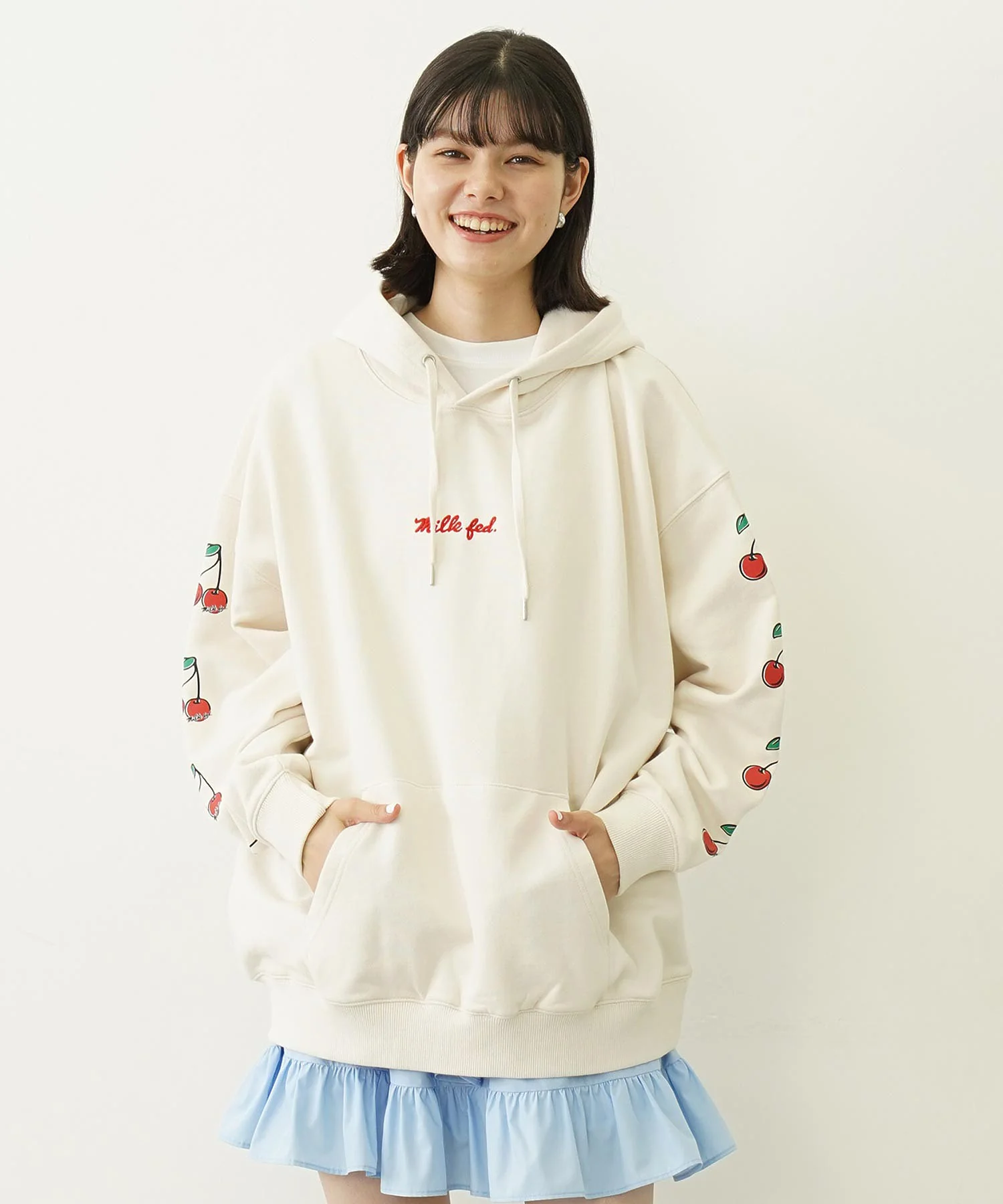 SIDE CHERRIES SWEAT HOODIE - Image 15
