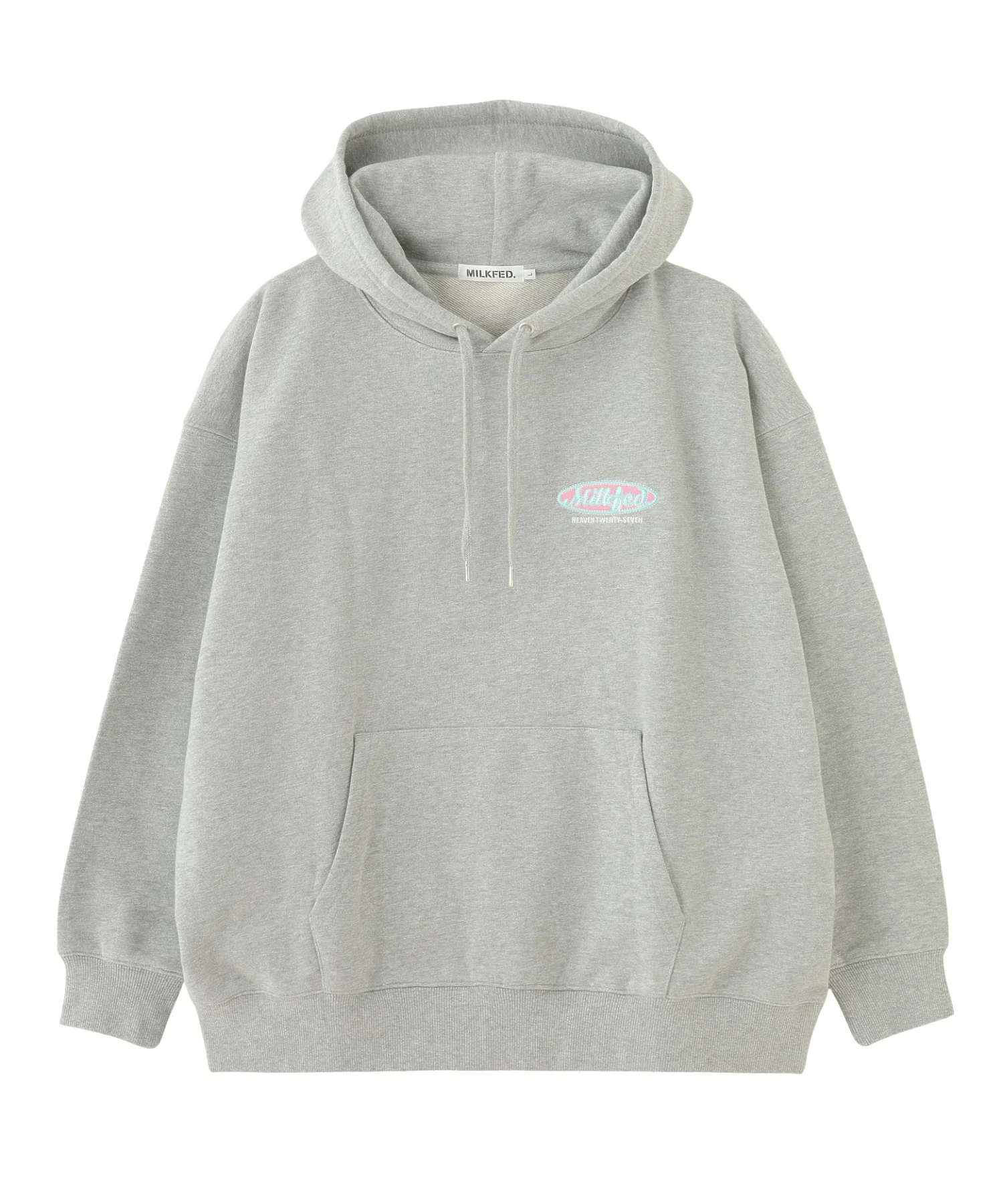 OVAL LOGO EMBROIDERY SWEAT HOODIE - Image 2