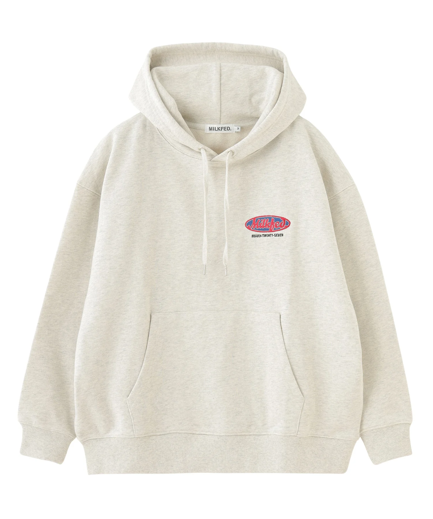 OVAL LOGO EMBROIDERY SWEAT HOODIE - Image 30