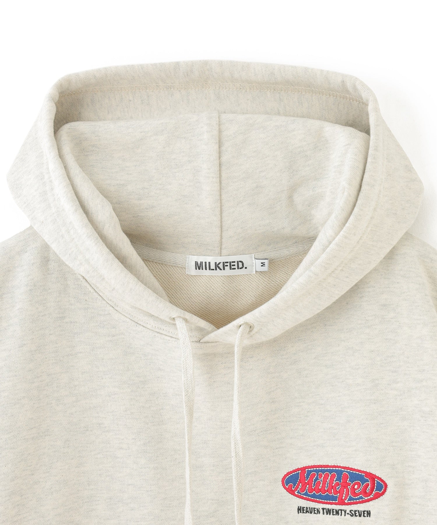 OVAL LOGO EMBROIDERY SWEAT HOODIE - Image 32