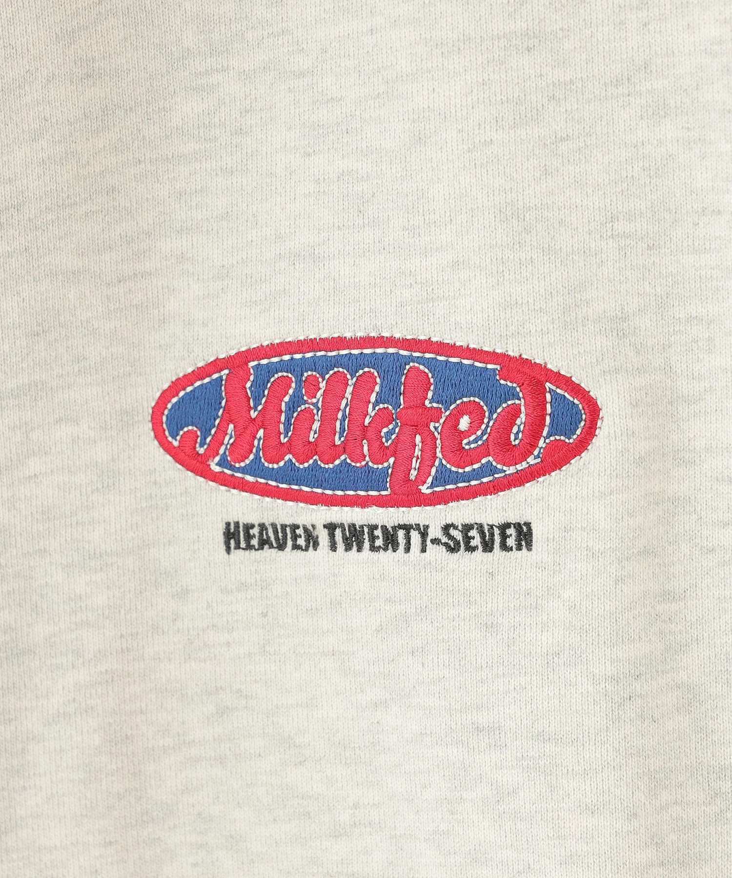OVAL LOGO EMBROIDERY SWEAT HOODIE - Image 33