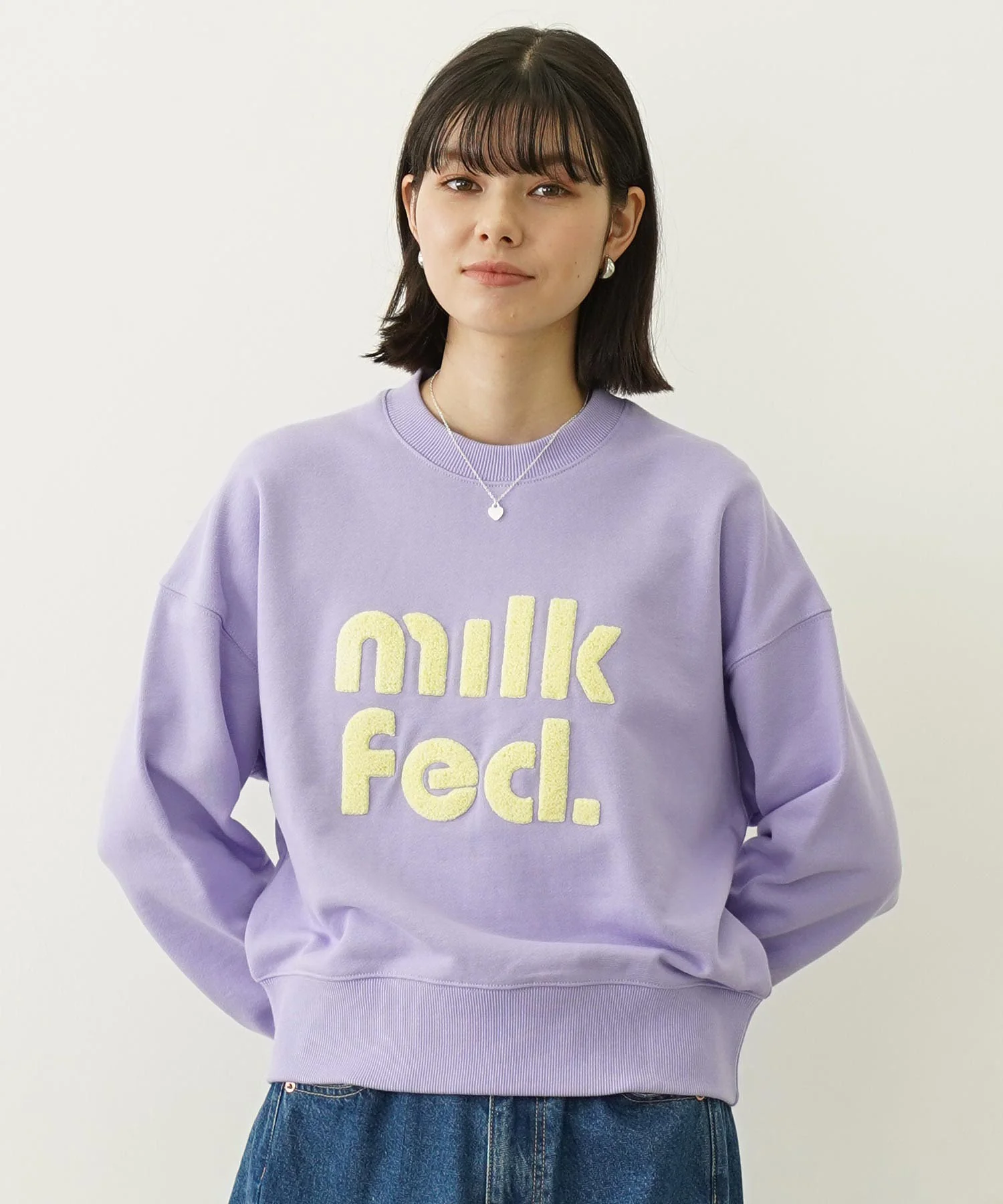 CUT-OUT LOGO SHORT SWEAT TOP - Image 4