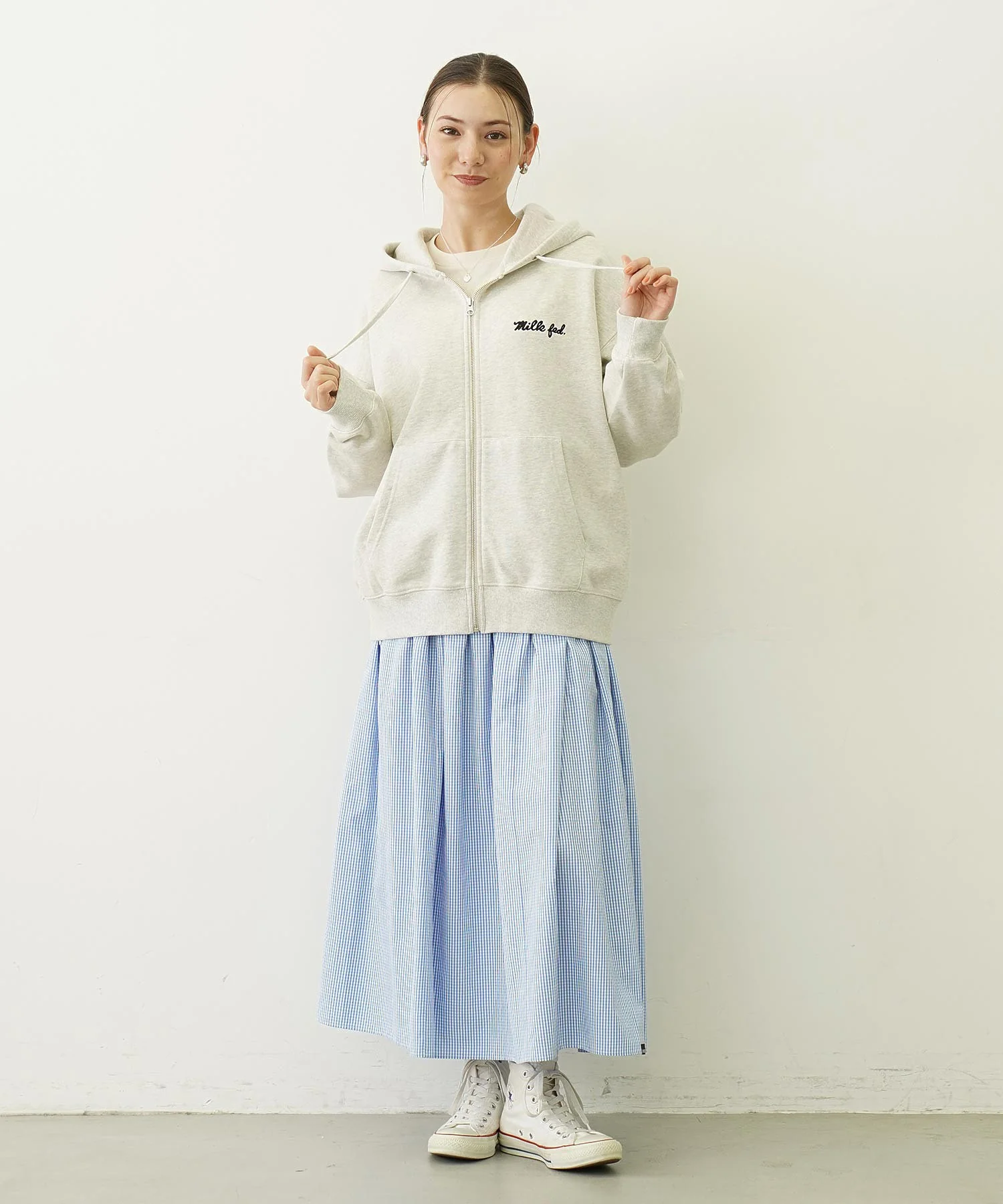 EXTENDED ICING LOGO ZIP UP HOODIE - Image 20