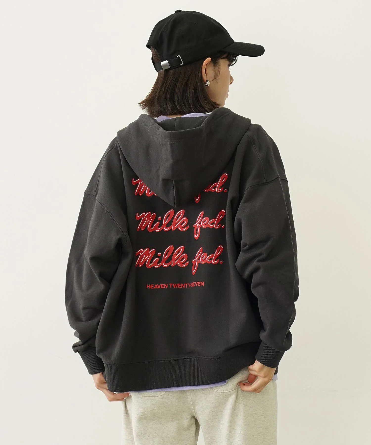 EXTENDED ICING LOGO ZIP UP HOODIE - Image 4