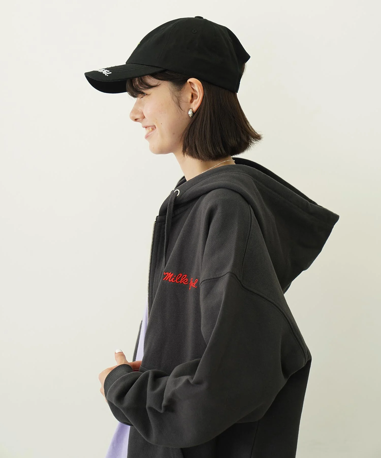 EXTENDED ICING LOGO ZIP UP HOODIE - Image 8