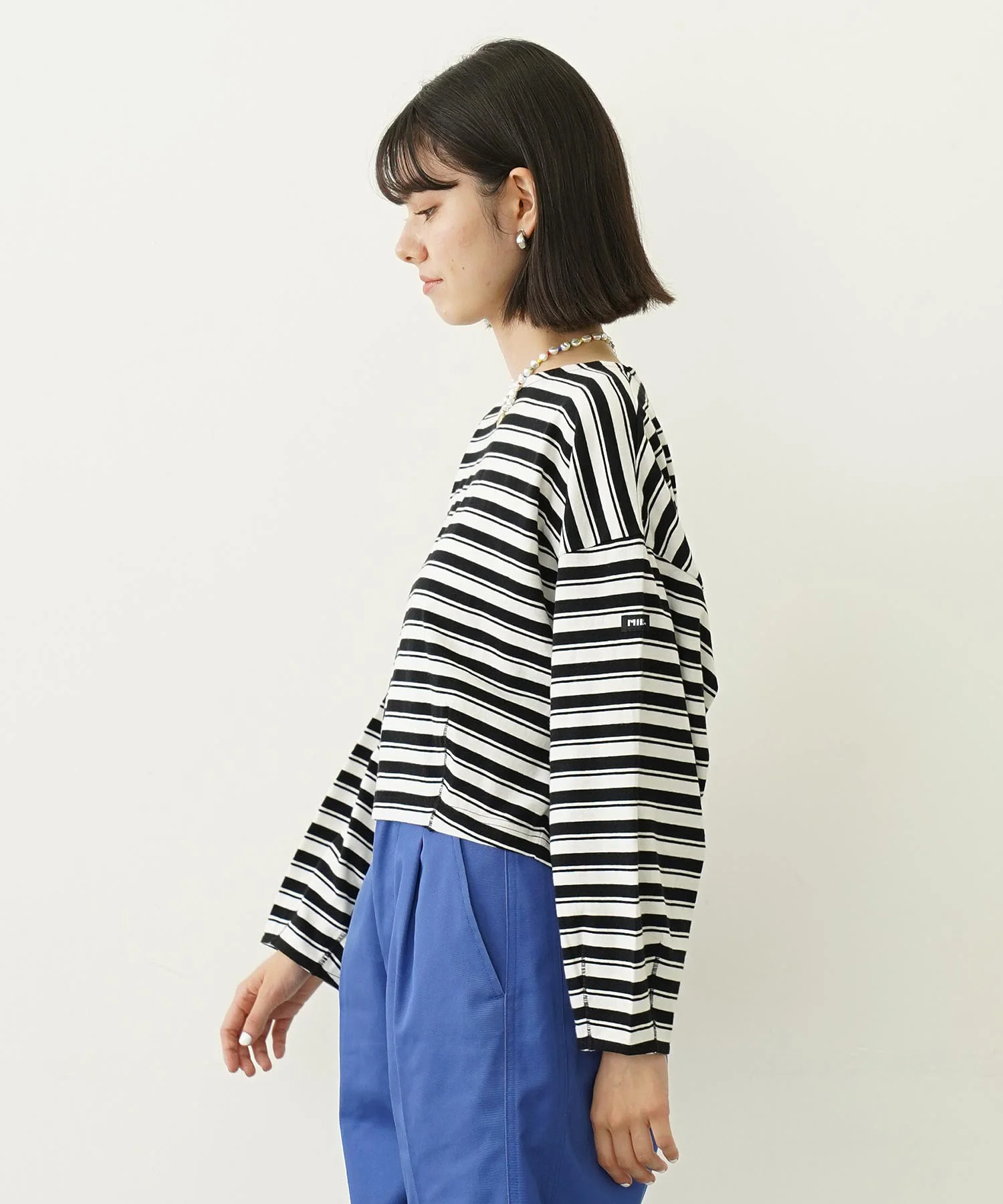 TUCK STRIPE L/S TOP - Image 19