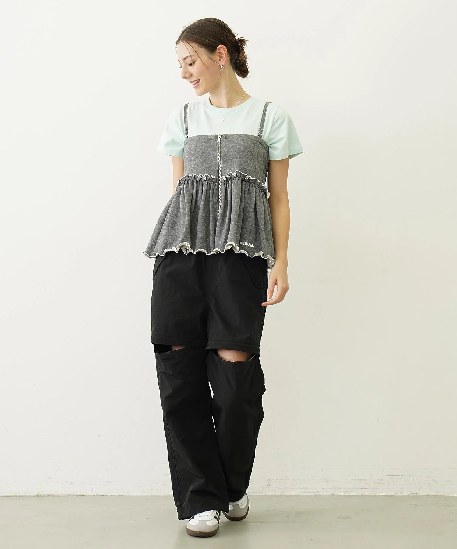 LETTUCE EDGE SWEAT CAMISOLE - Image 13
