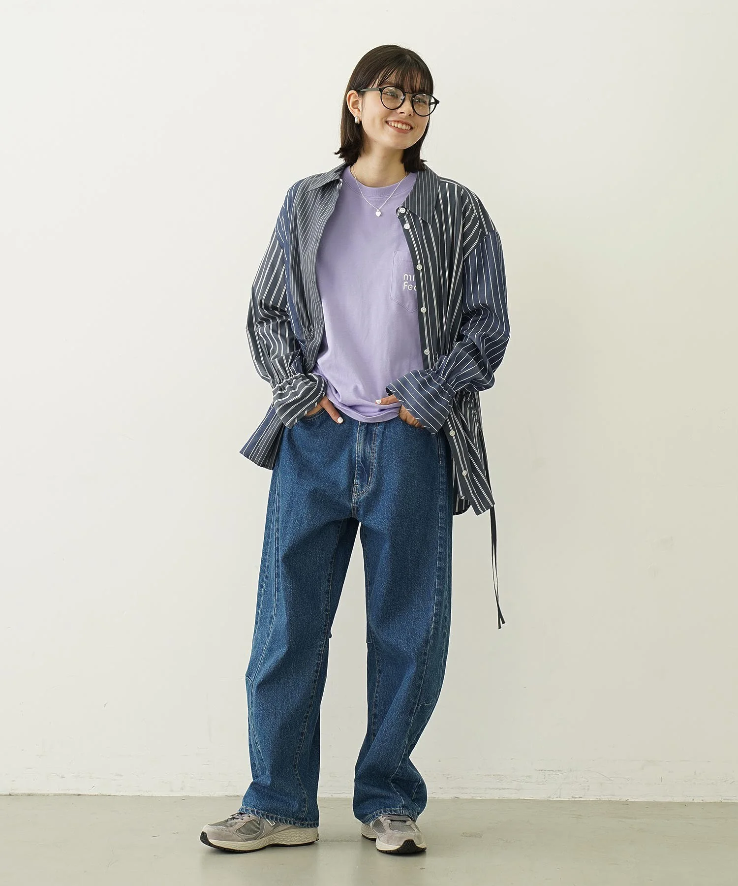 STRIPED SHIRRING SHIRT - Image 15