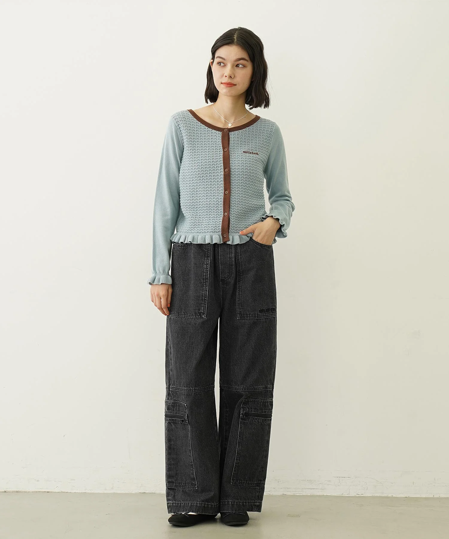 FRILL KNIT CARDIGAN - Image 17