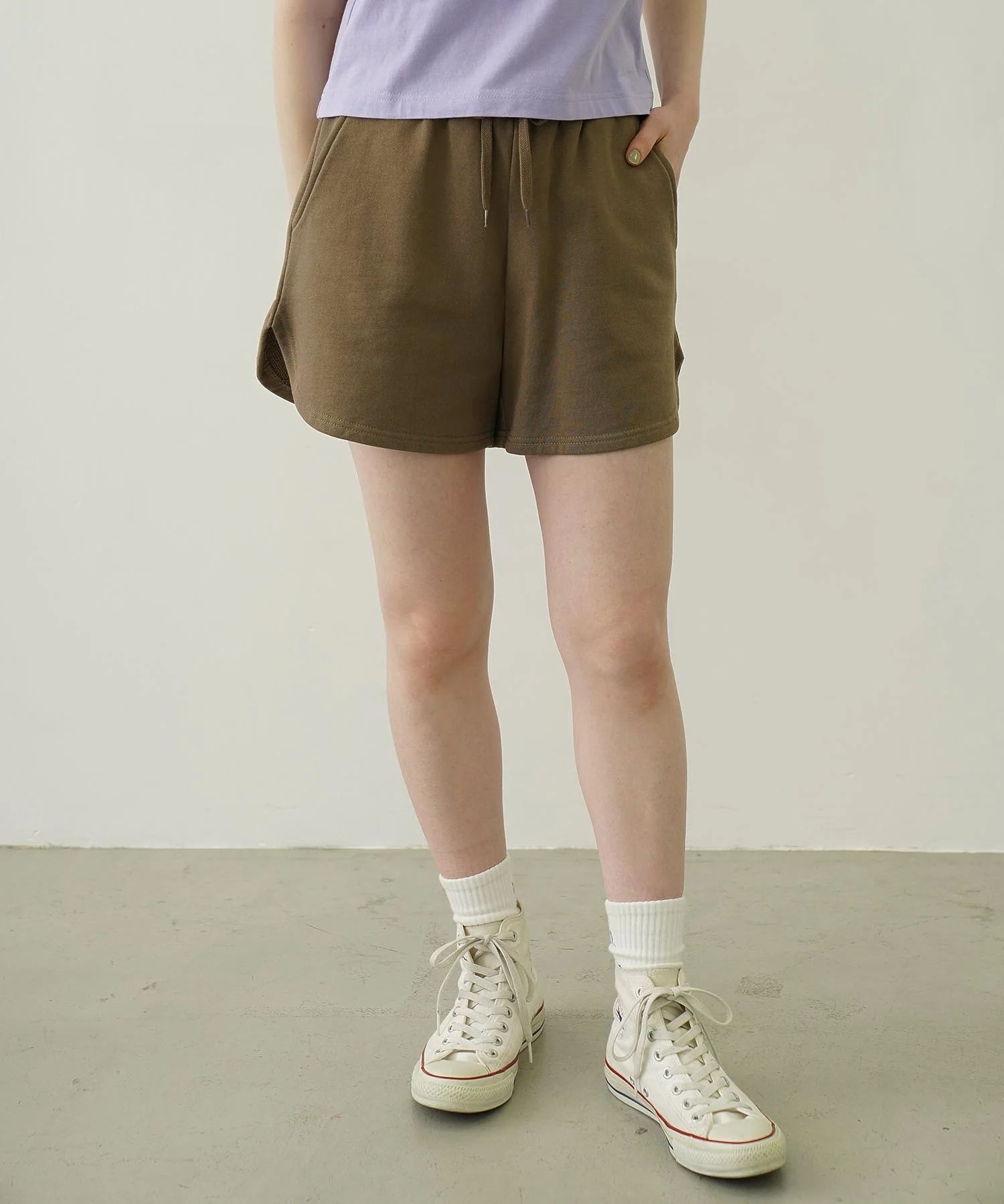 STENCIL LOGO DAILY SWEAT SHORTS - Image 36
