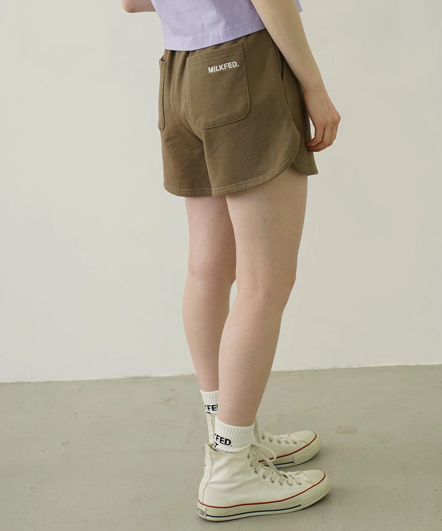 STENCIL LOGO DAILY SWEAT SHORTS - Image 38