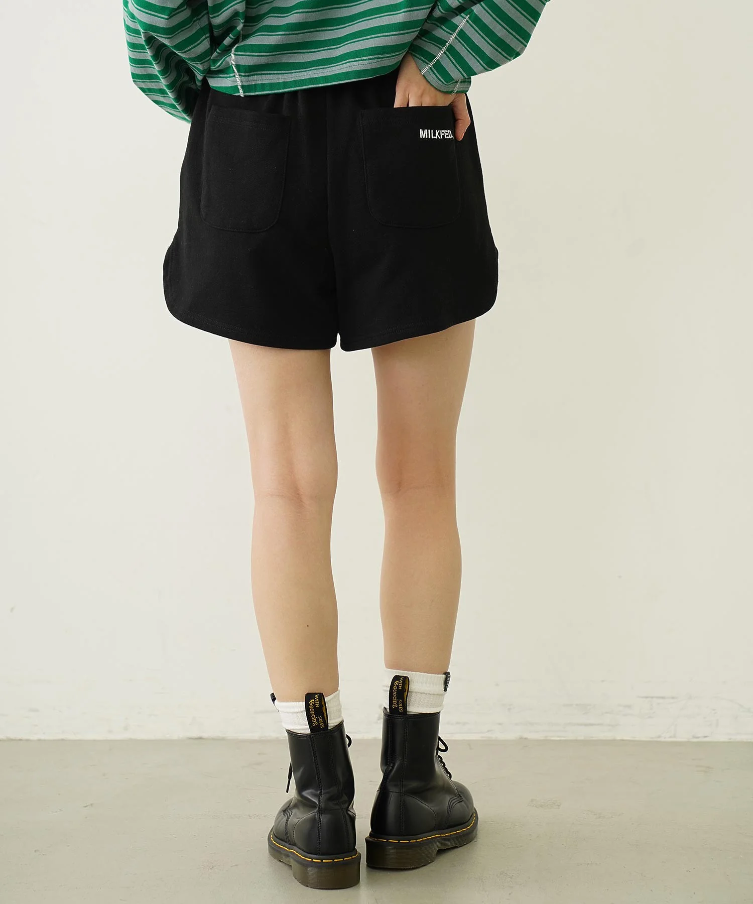 STENCIL LOGO DAILY SWEAT SHORTS - Image 8