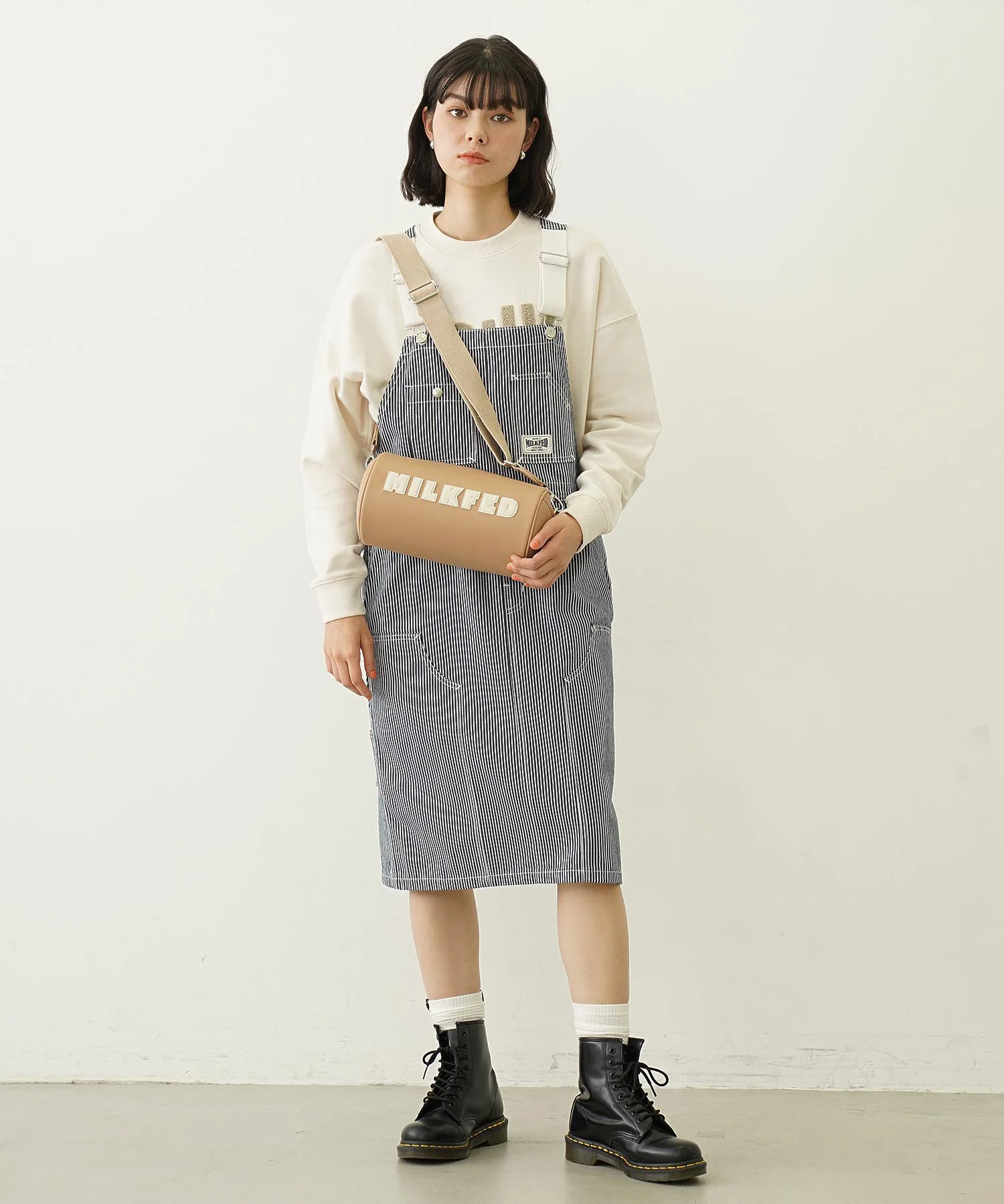 WORK STYLE SALOPETTE SKIRT - Image 22