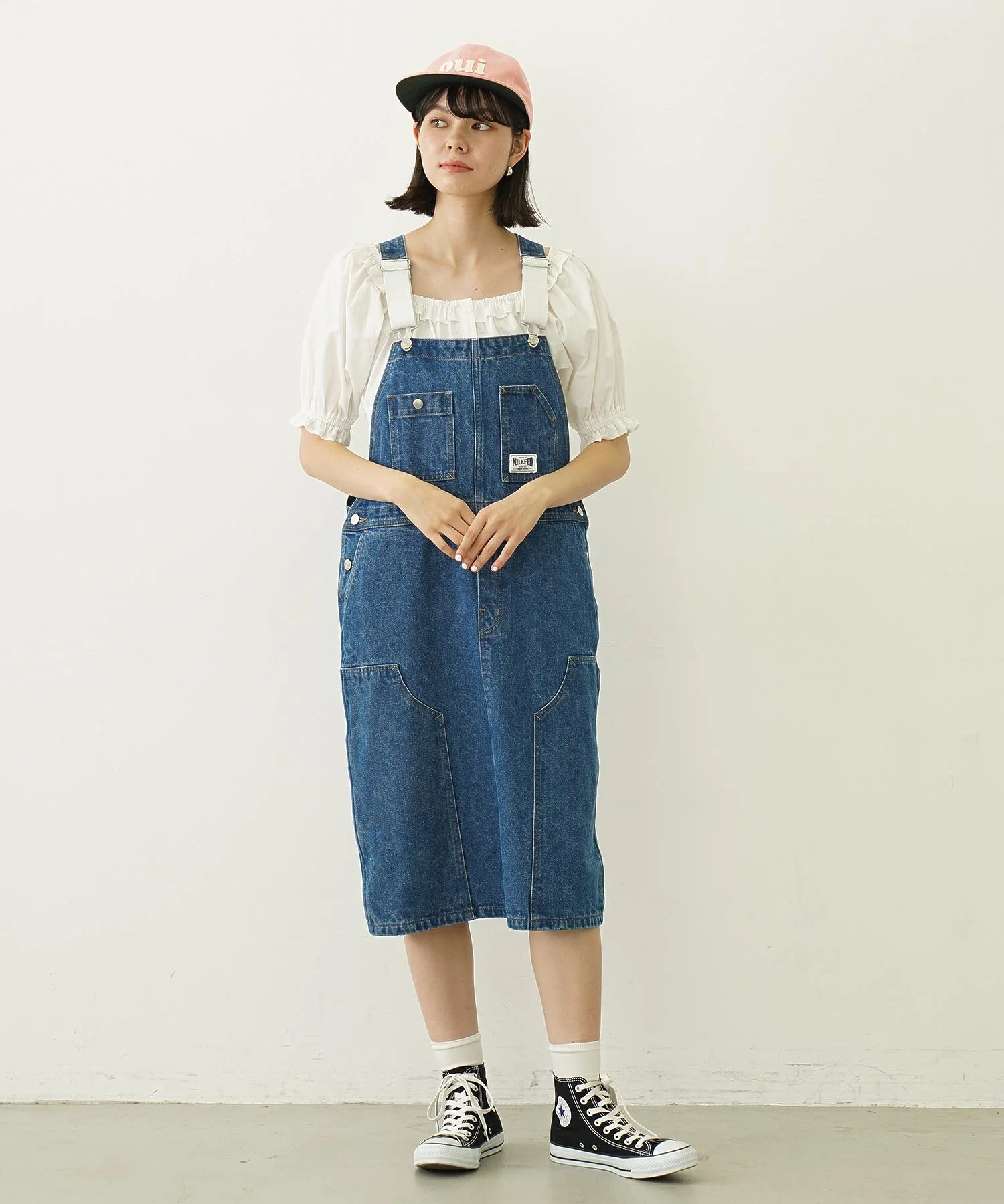 WORK STYLE SALOPETTE SKIRT - Image 30