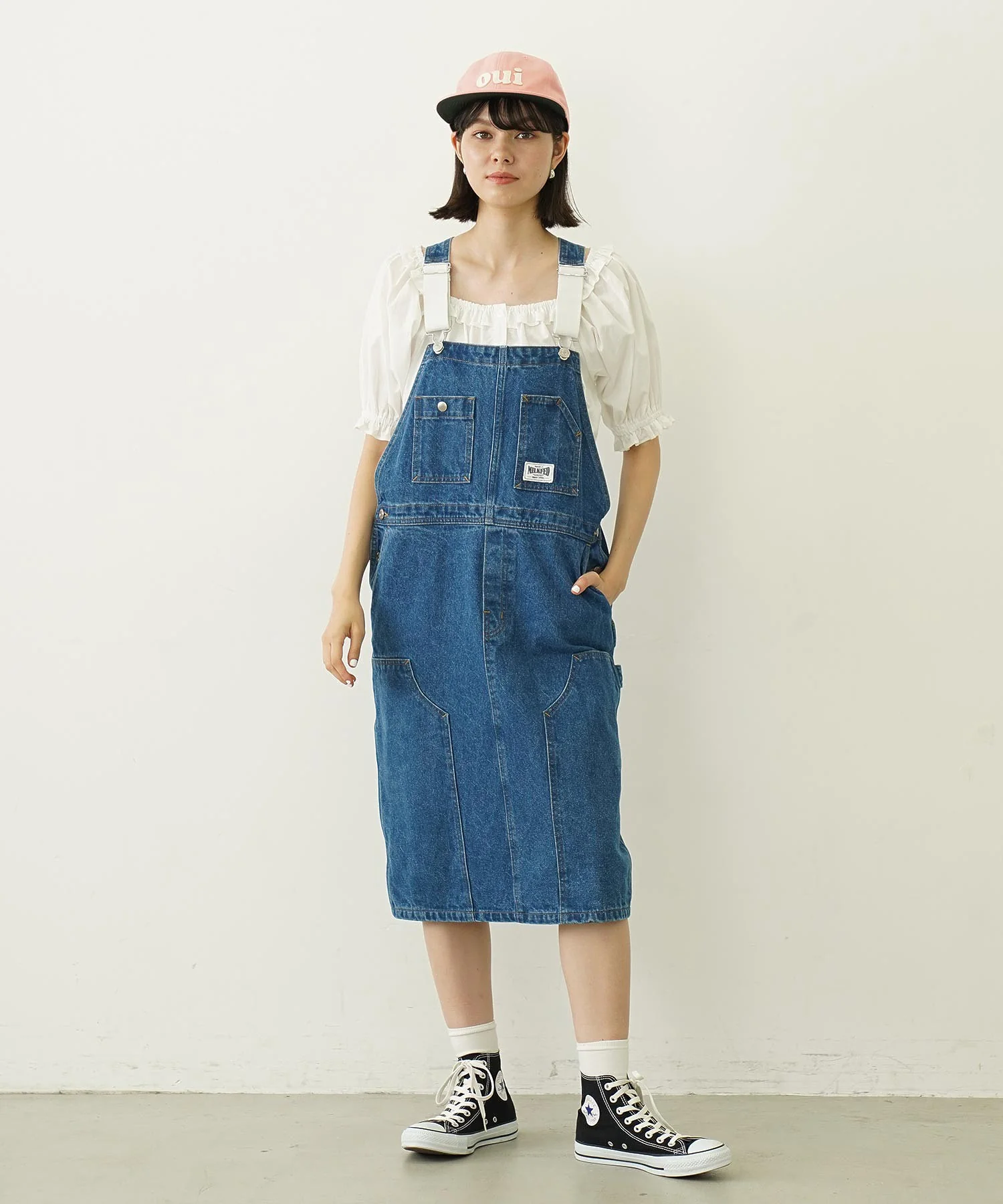 WORK STYLE SALOPETTE SKIRT - Image 32