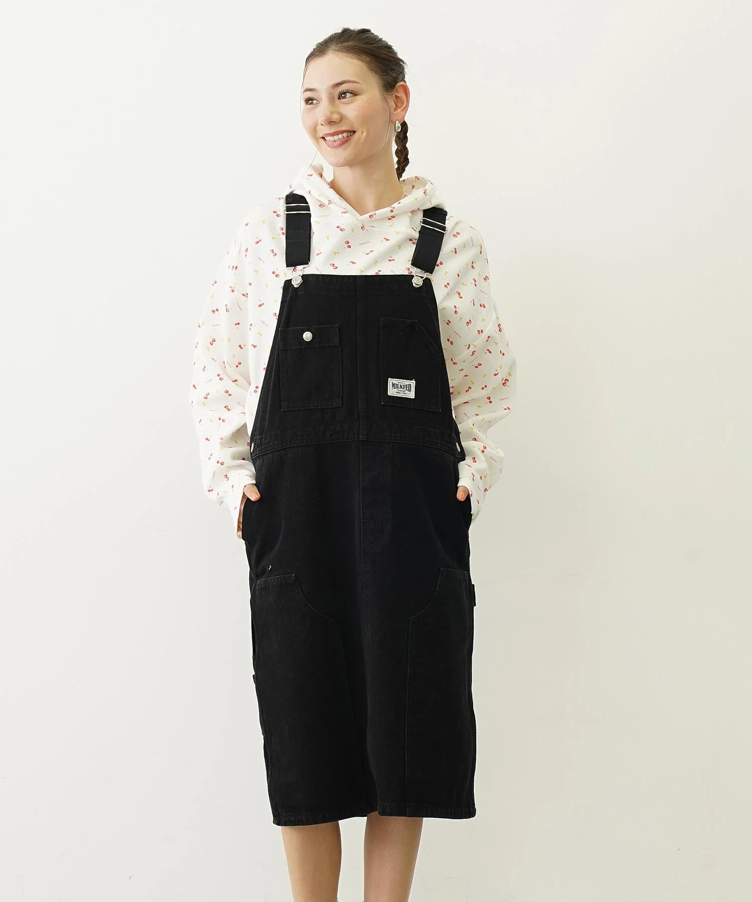 WORK STYLE SALOPETTE SKIRT - Image 8