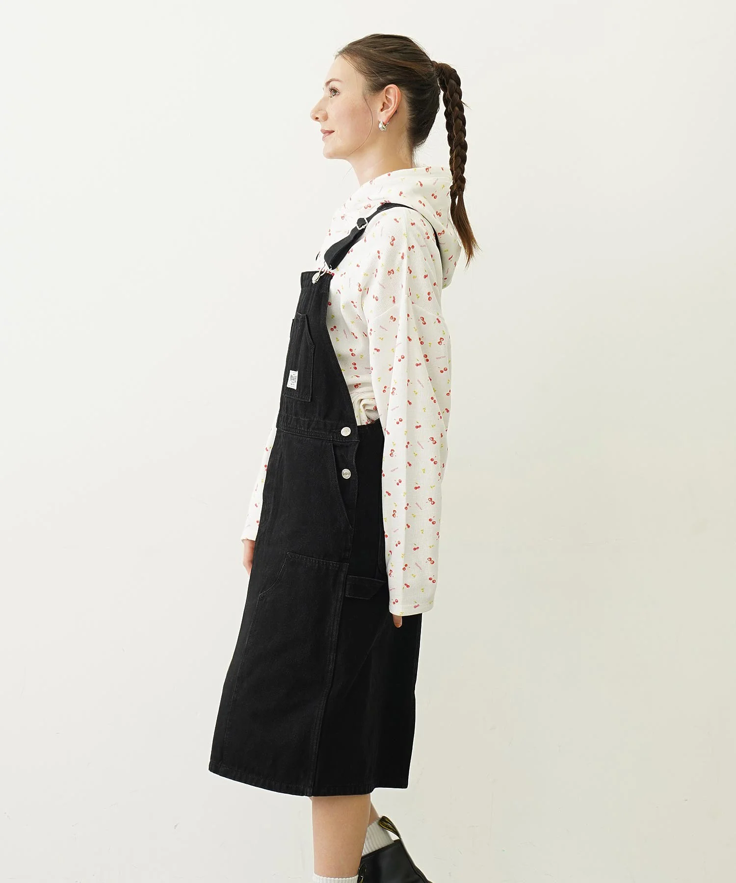 WORK STYLE SALOPETTE SKIRT - Image 9