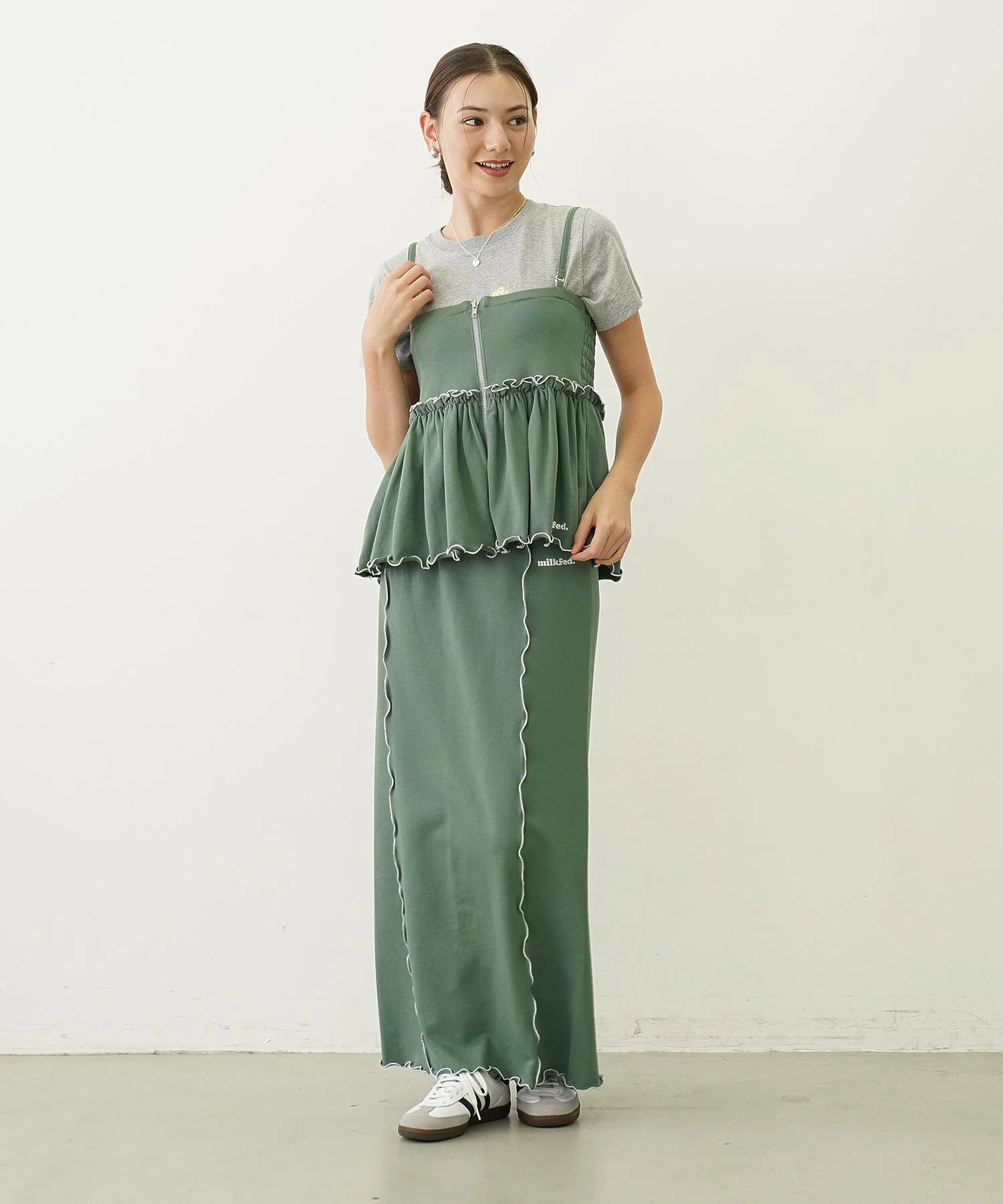 LETTUCE EDGE SWEAT SKIRT - Image 30