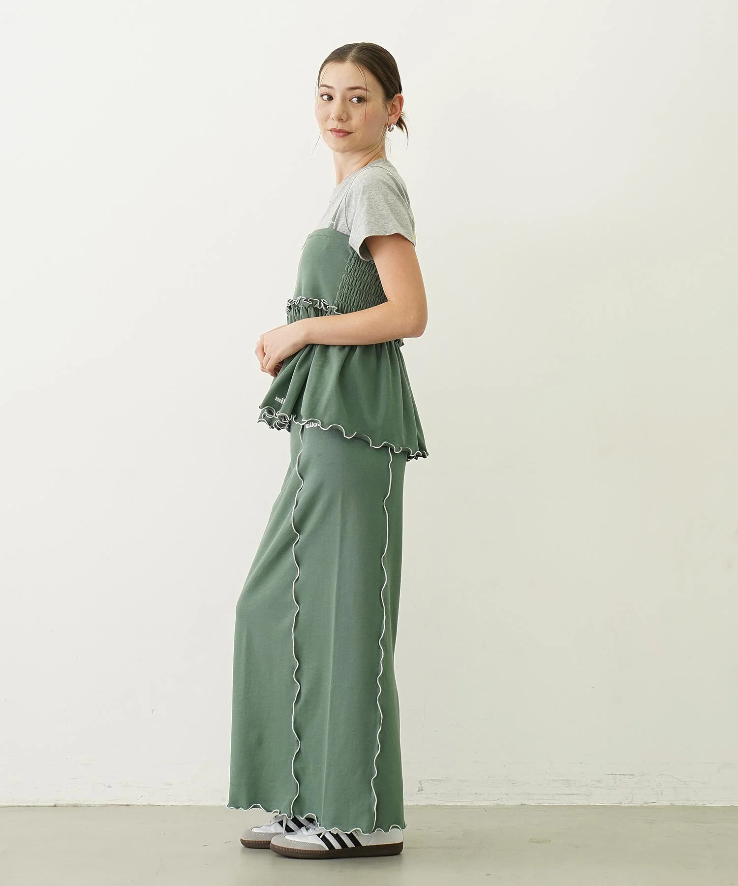 LETTUCE EDGE SWEAT SKIRT - Image 32
