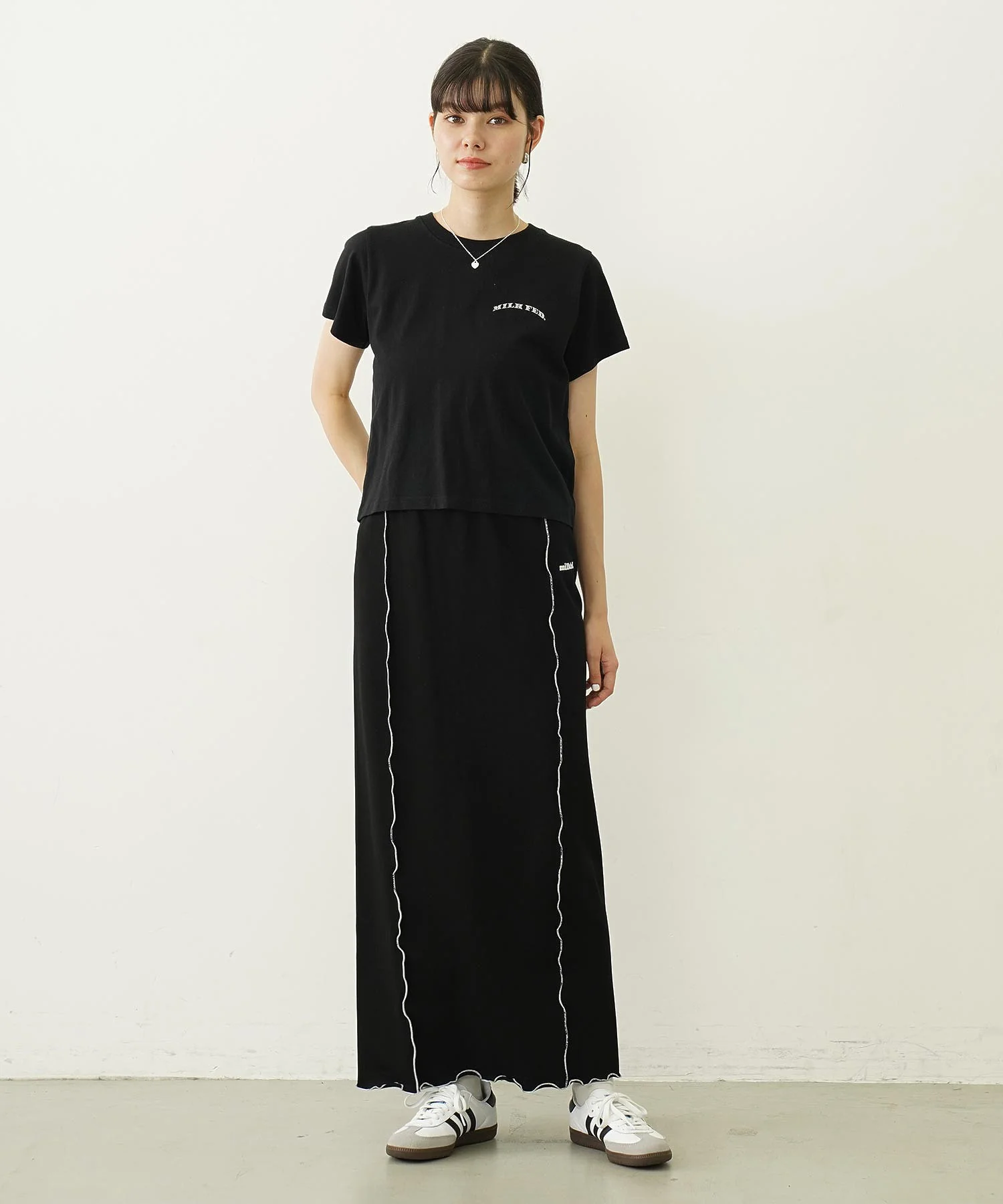 LETTUCE EDGE SWEAT SKIRT - Image 7