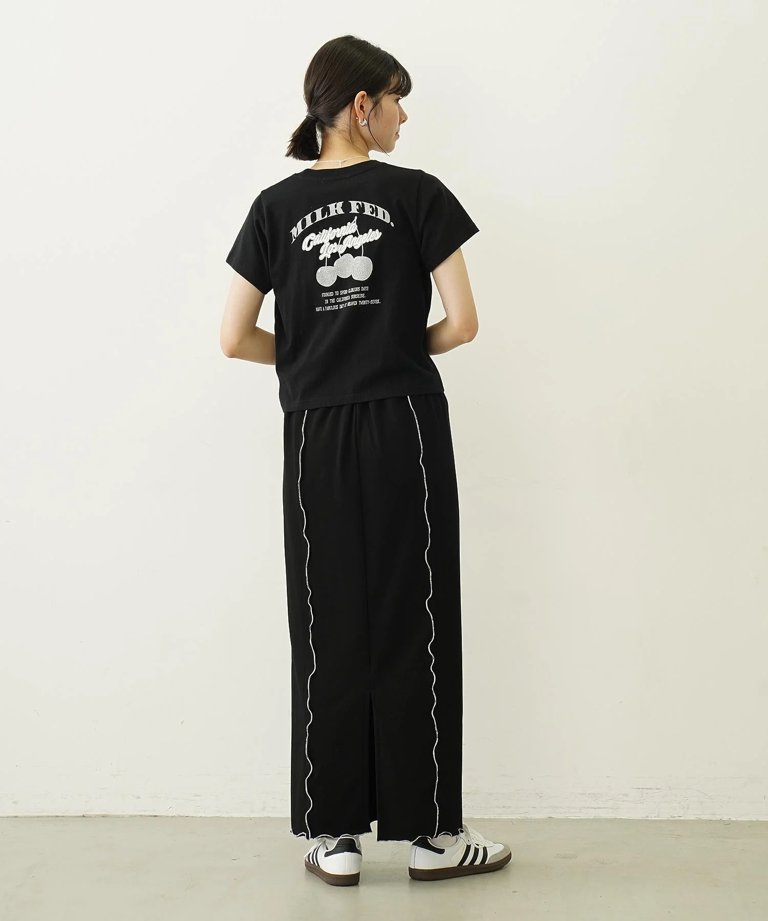 LETTUCE EDGE SWEAT SKIRT - Image 9