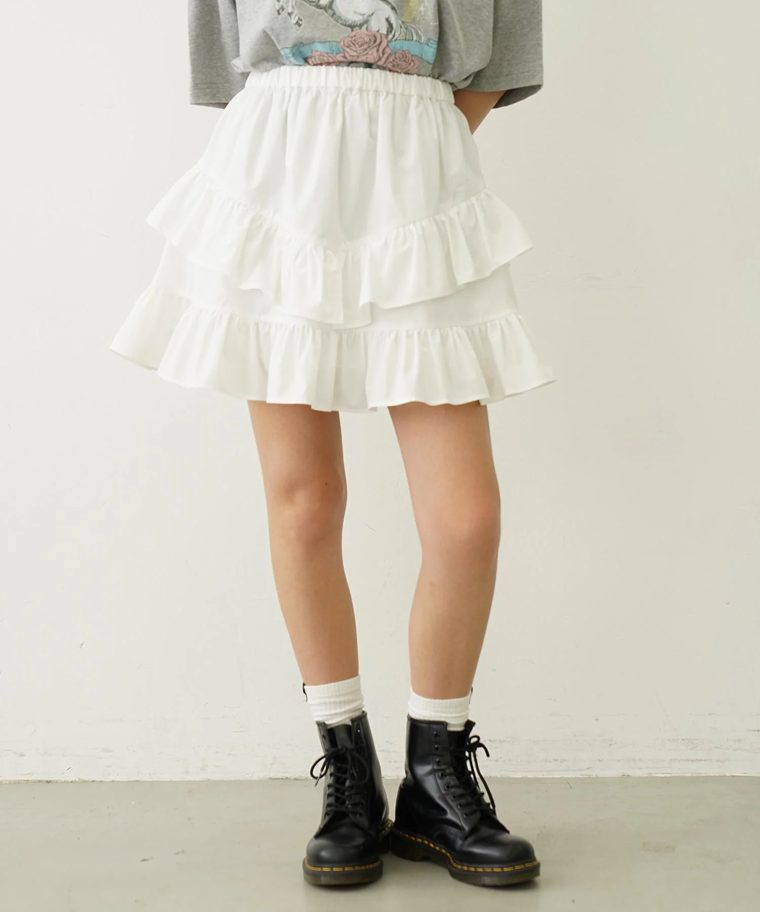 TIERED SKIRT - Image 6