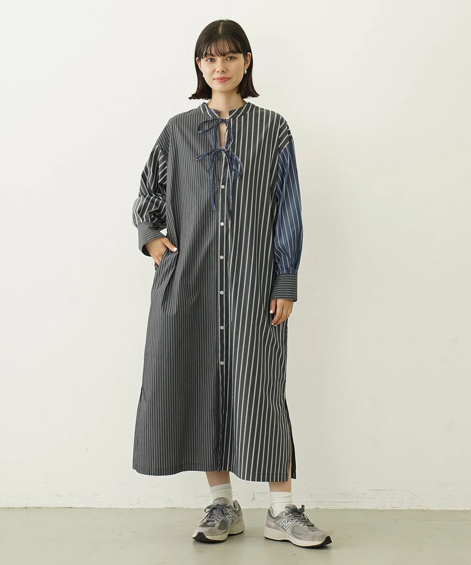 STRIPED SKIPPER DRESS - Image 5