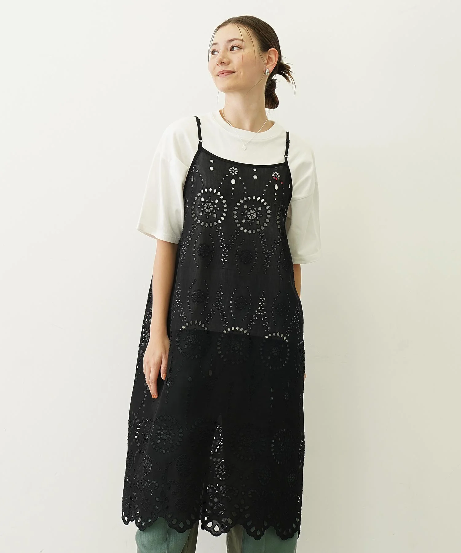 CUTWORK CAMISOLE DRESS - Image 19