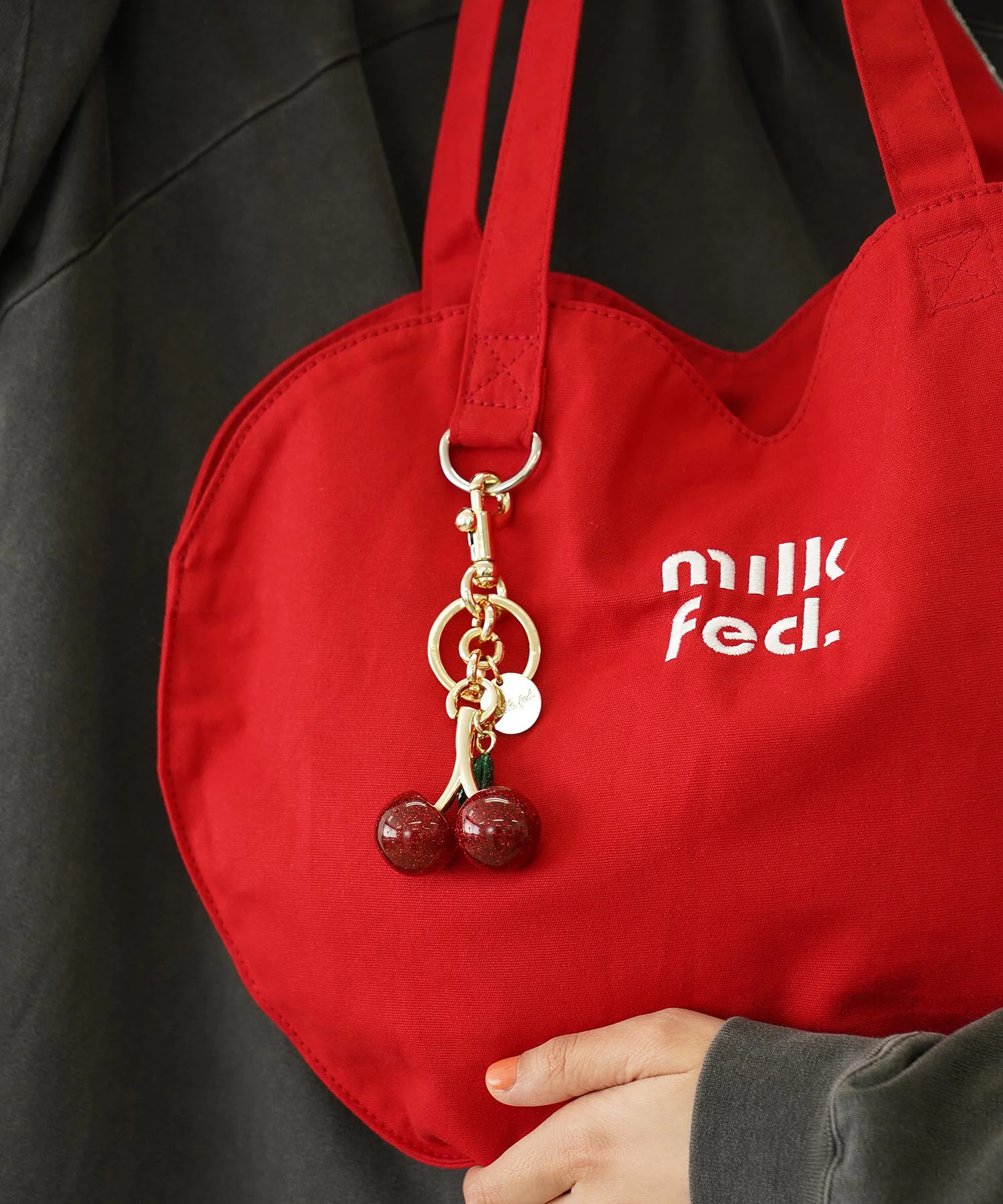 GLITTER CHERRY KEYCHAIN - Image 12