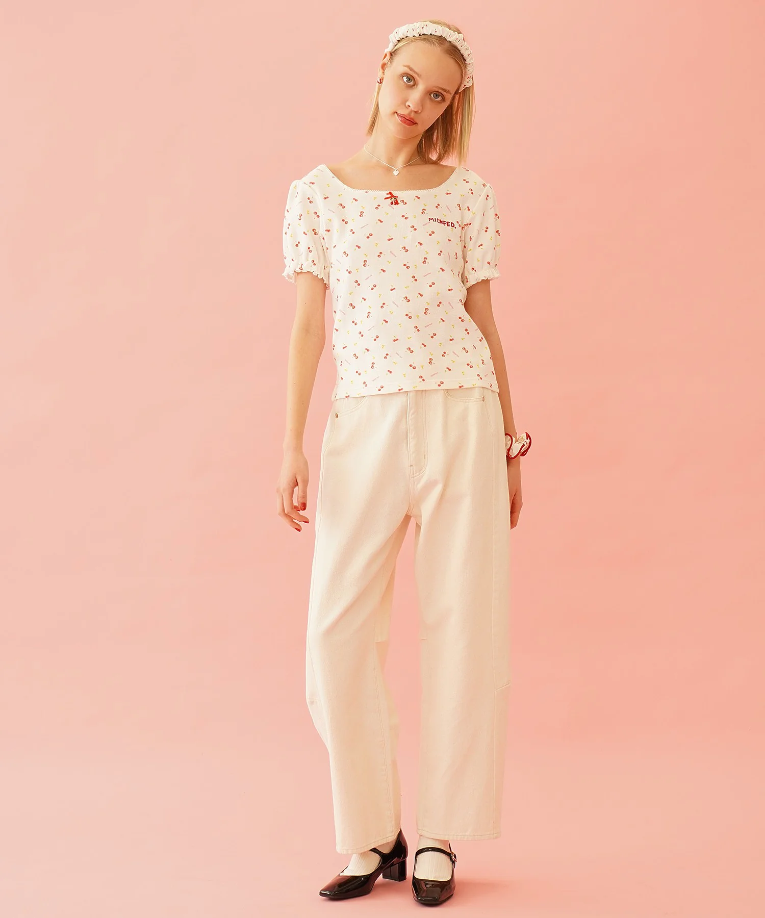 CHERRY PATTERN SCRUNCHIE - Image 17