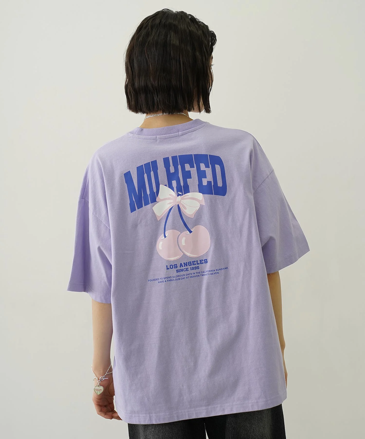 CHERRY AND RIBBON WIDE S/S TEE - Image 25