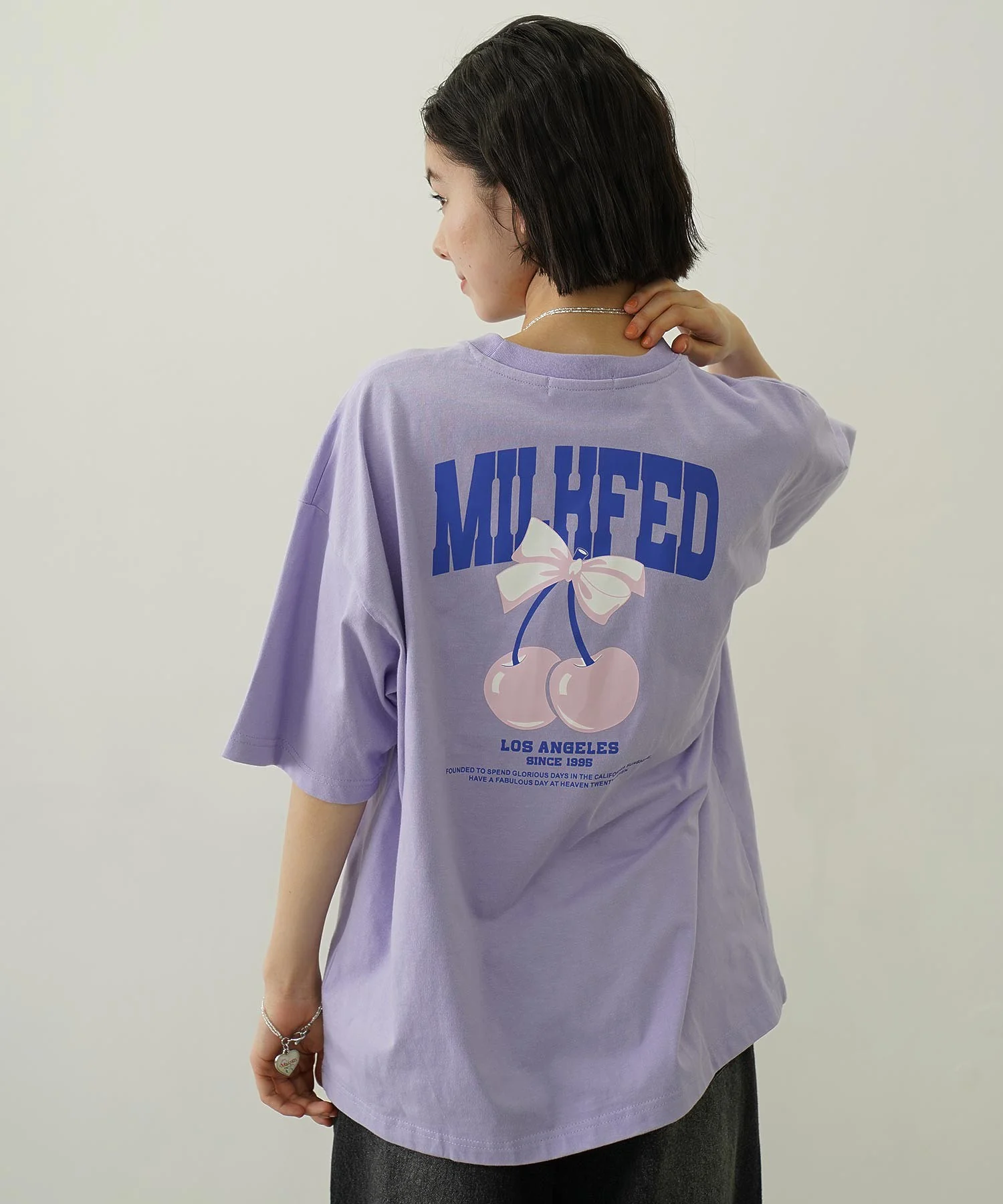 CHERRY AND RIBBON WIDE S/S TEE - Image 26