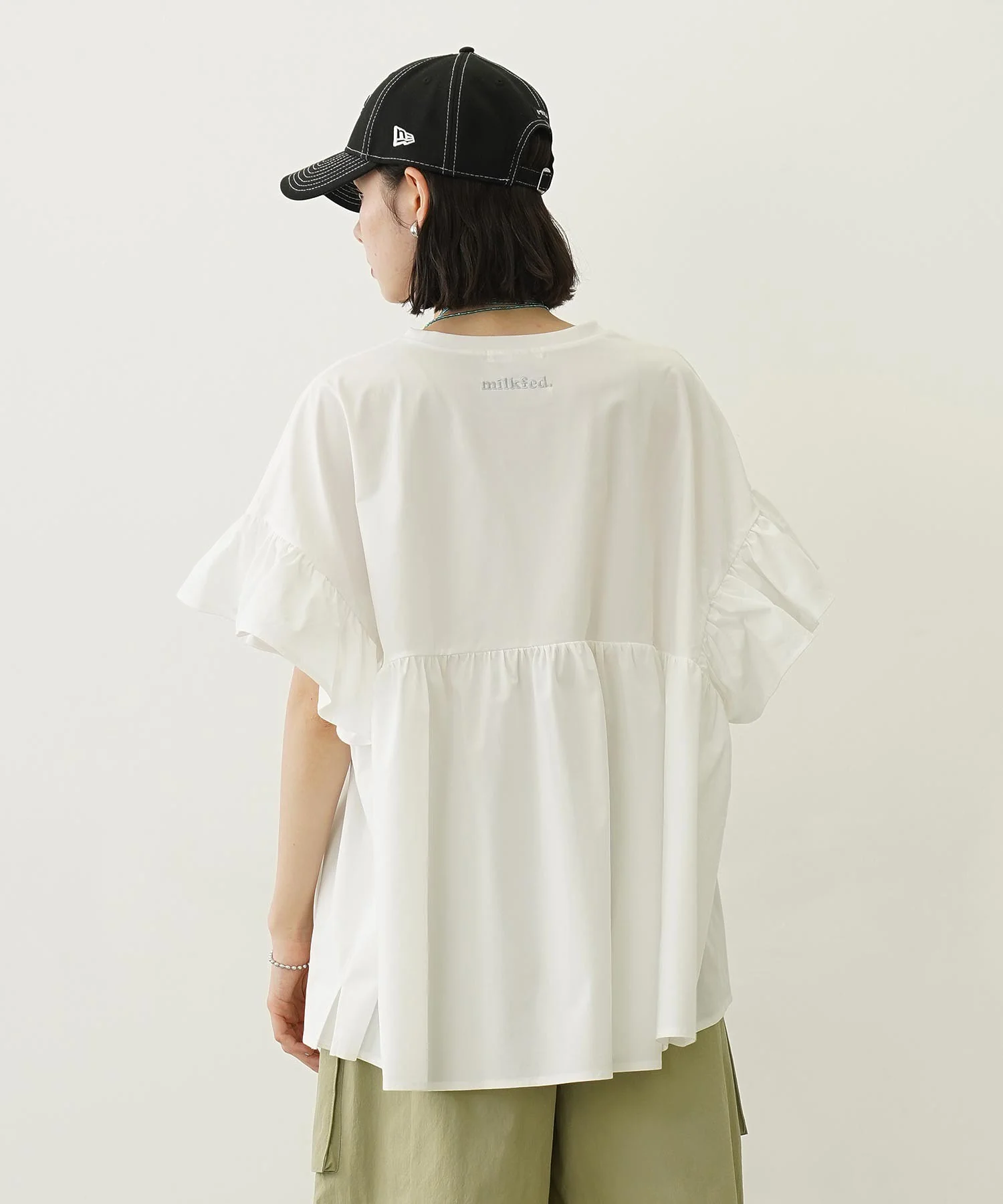 MILKFED. x OP RUFFLE TUNIC - Image 16