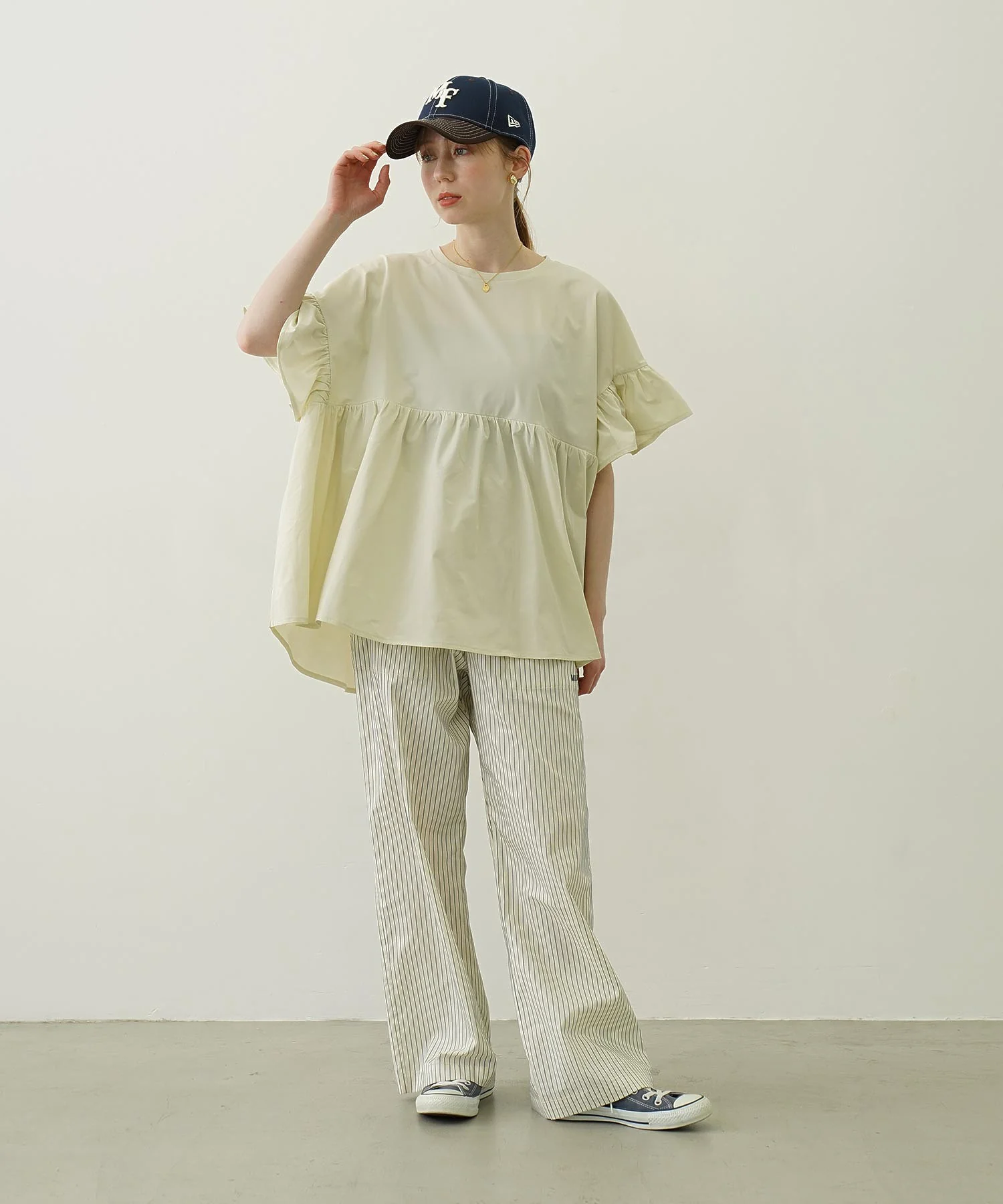 MILKFED. x OP RUFFLE TUNIC - Image 9