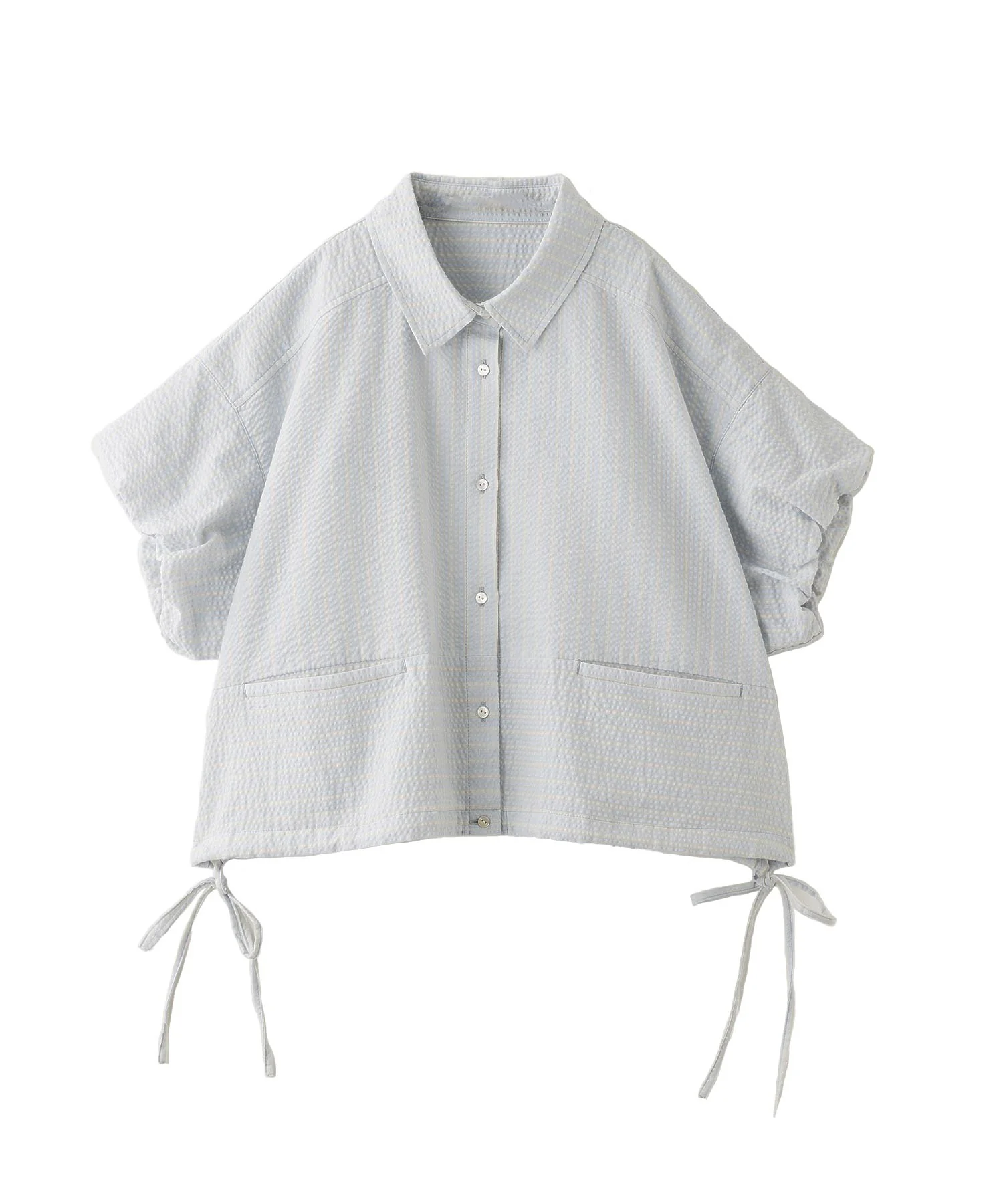 STRIPED PUFF SLEEVE SHIRTS - Image 2