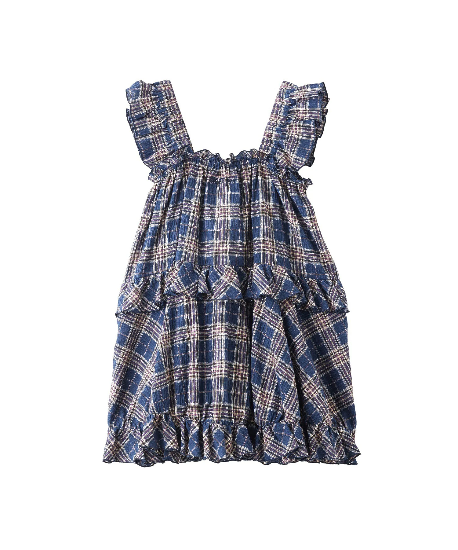 PLAID TIERED TOP - Image 3