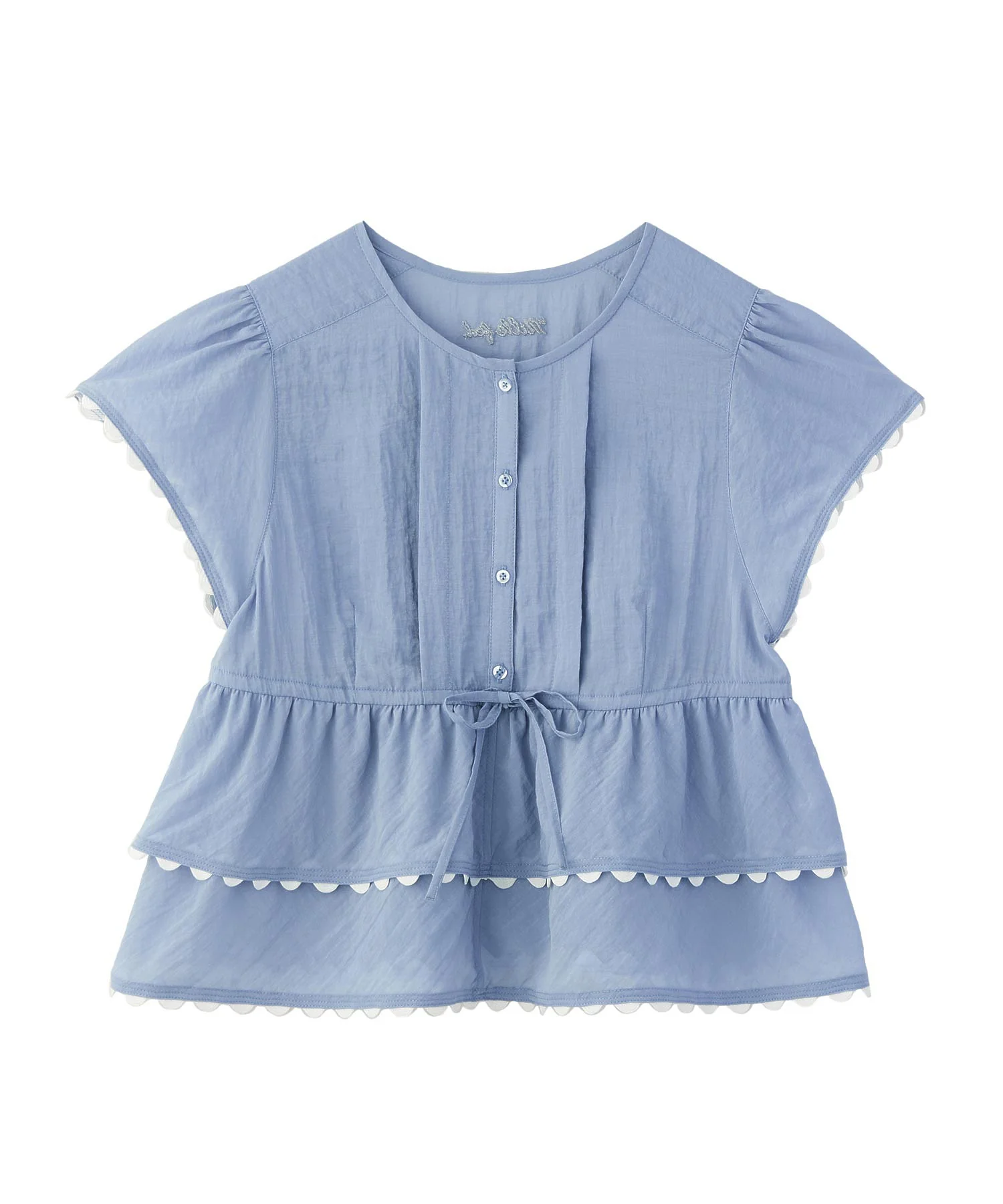 FRILL AND LACE BLOUSE - Image 30