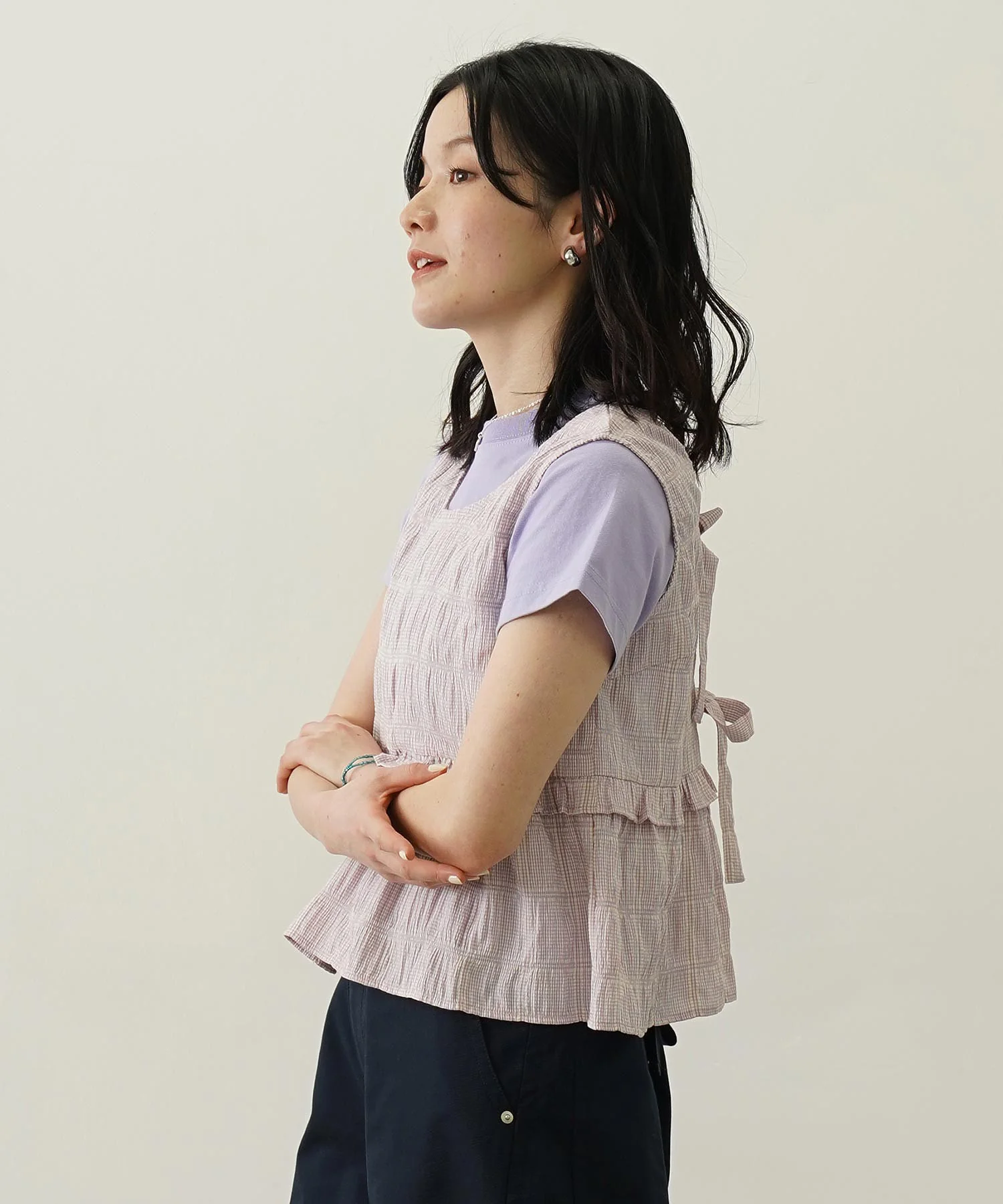 RIBBON FRILL TANK TOP - Image 27