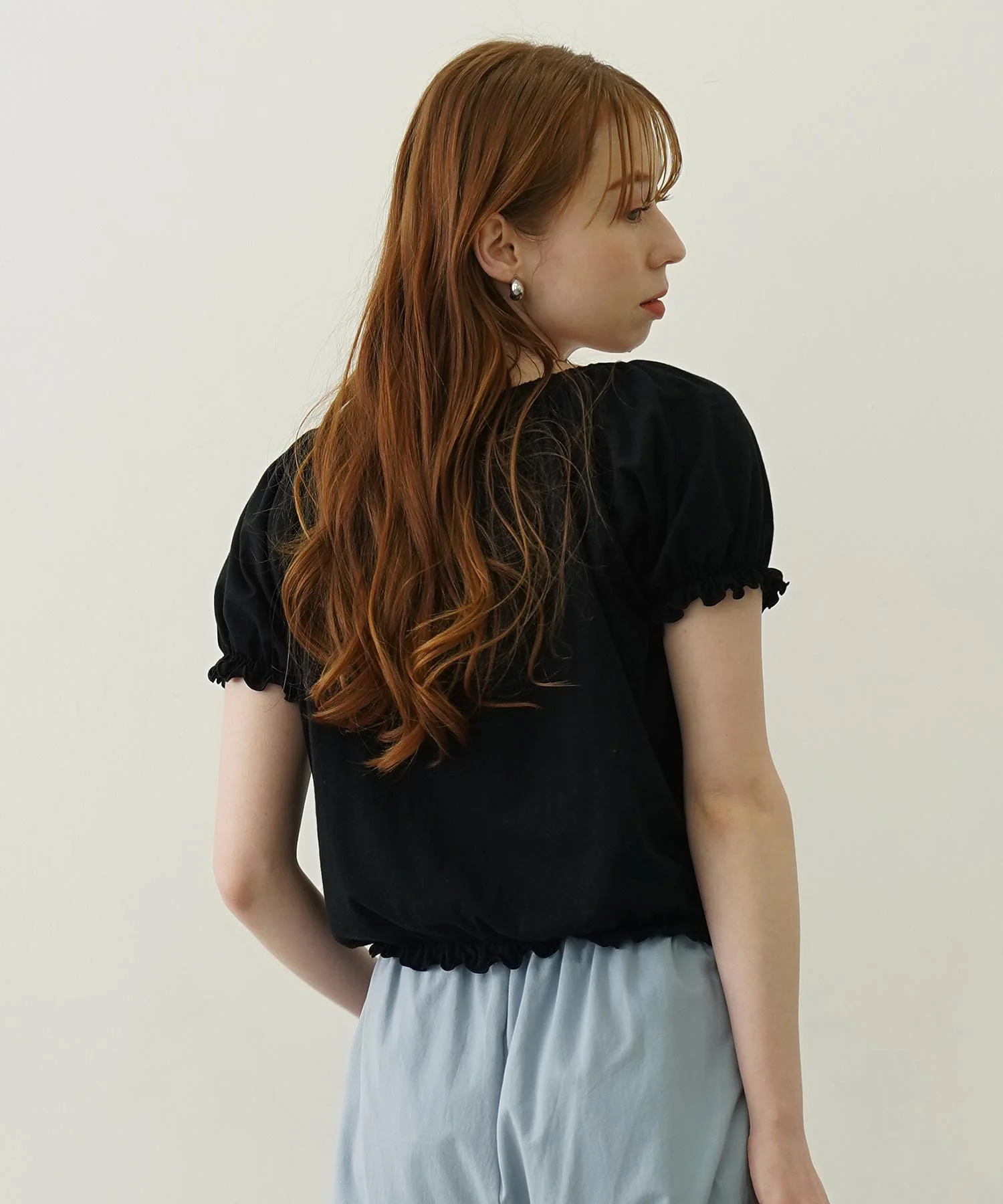 PUFF SHORT SLEEVE TOP - Image 5