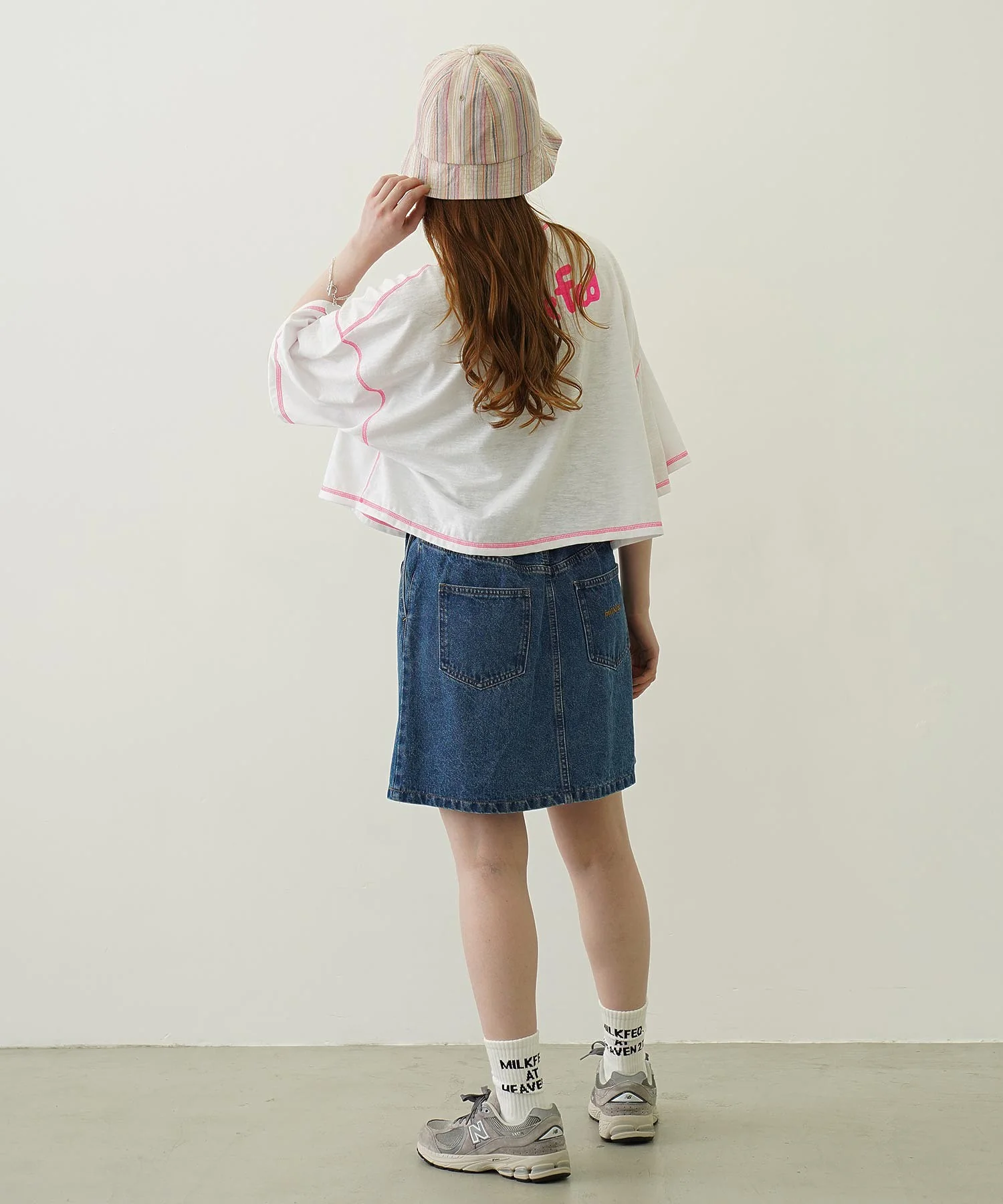 COLOR STITCH WIDE S/S TOP - Image 24