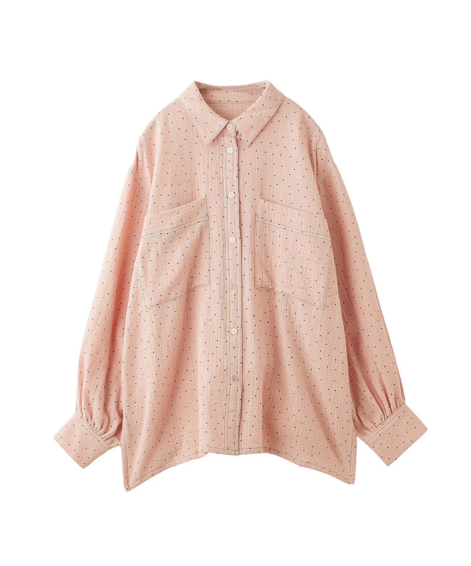 SOLID GAUZE SHIRT - Image 2