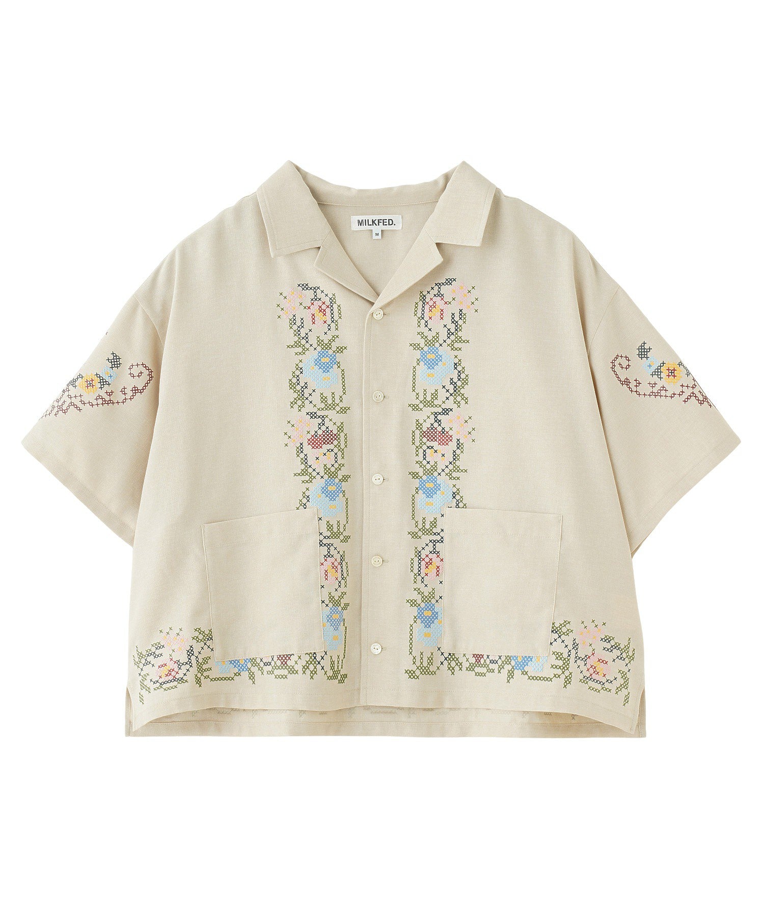 CROSS STITCH STYLE SHIRT - Image 2