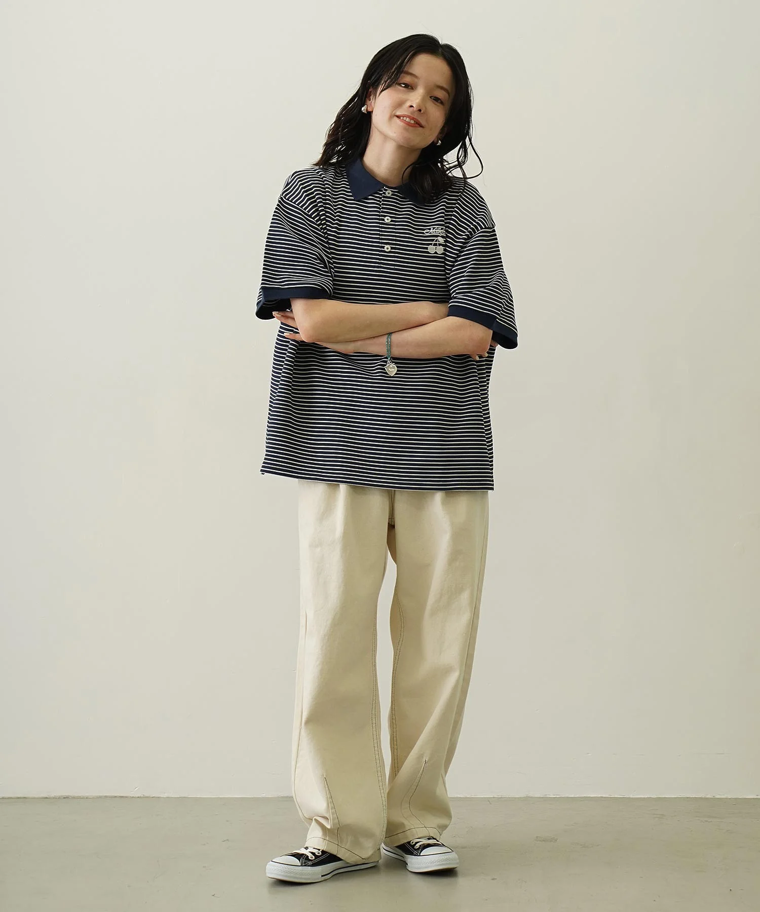 STRIPED POLO SHIRT - Image 10