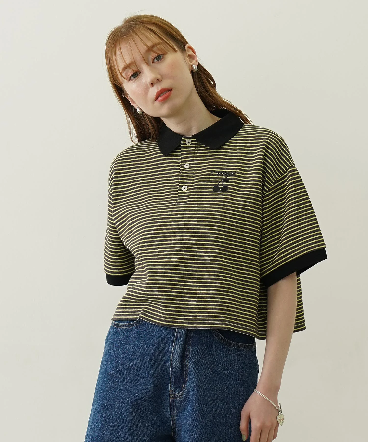 STRIPED POLO SHIRT - Image 14