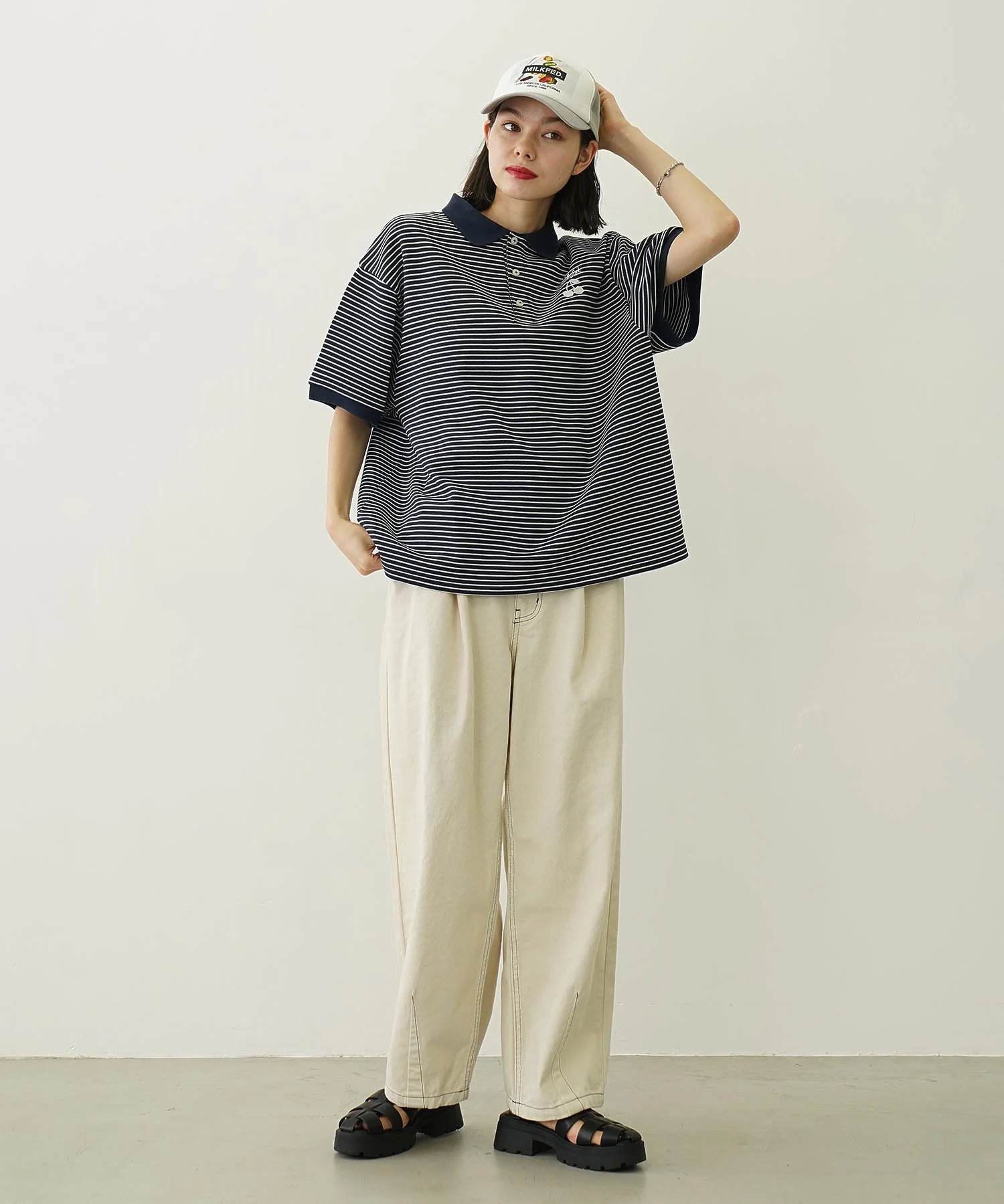 STRIPED POLO SHIRT - Image 5